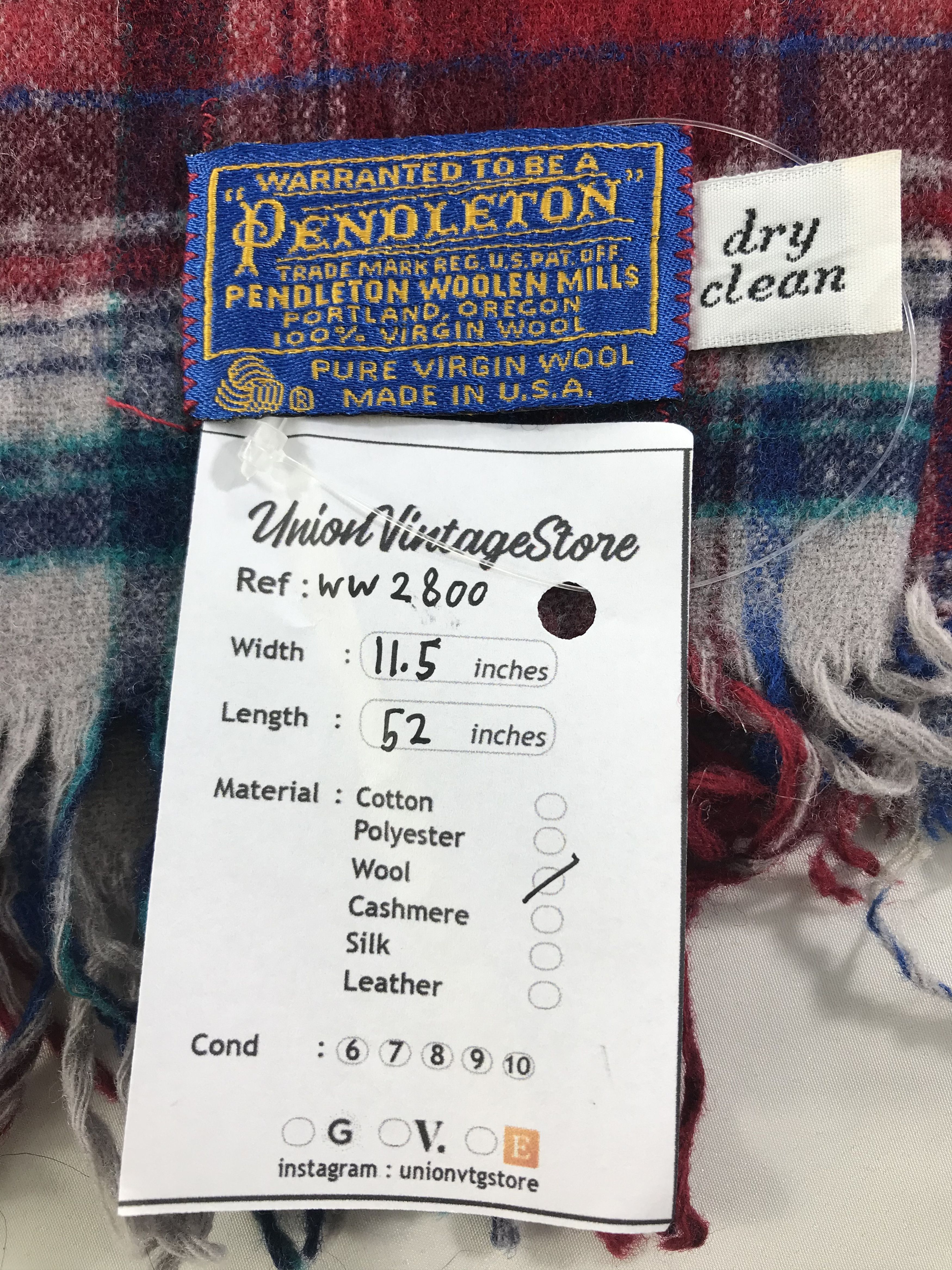 Pendleton Pendleton Scarf / Muffler / Neckwear - WW2800 Size ONE SIZE - 6 Thumbnail