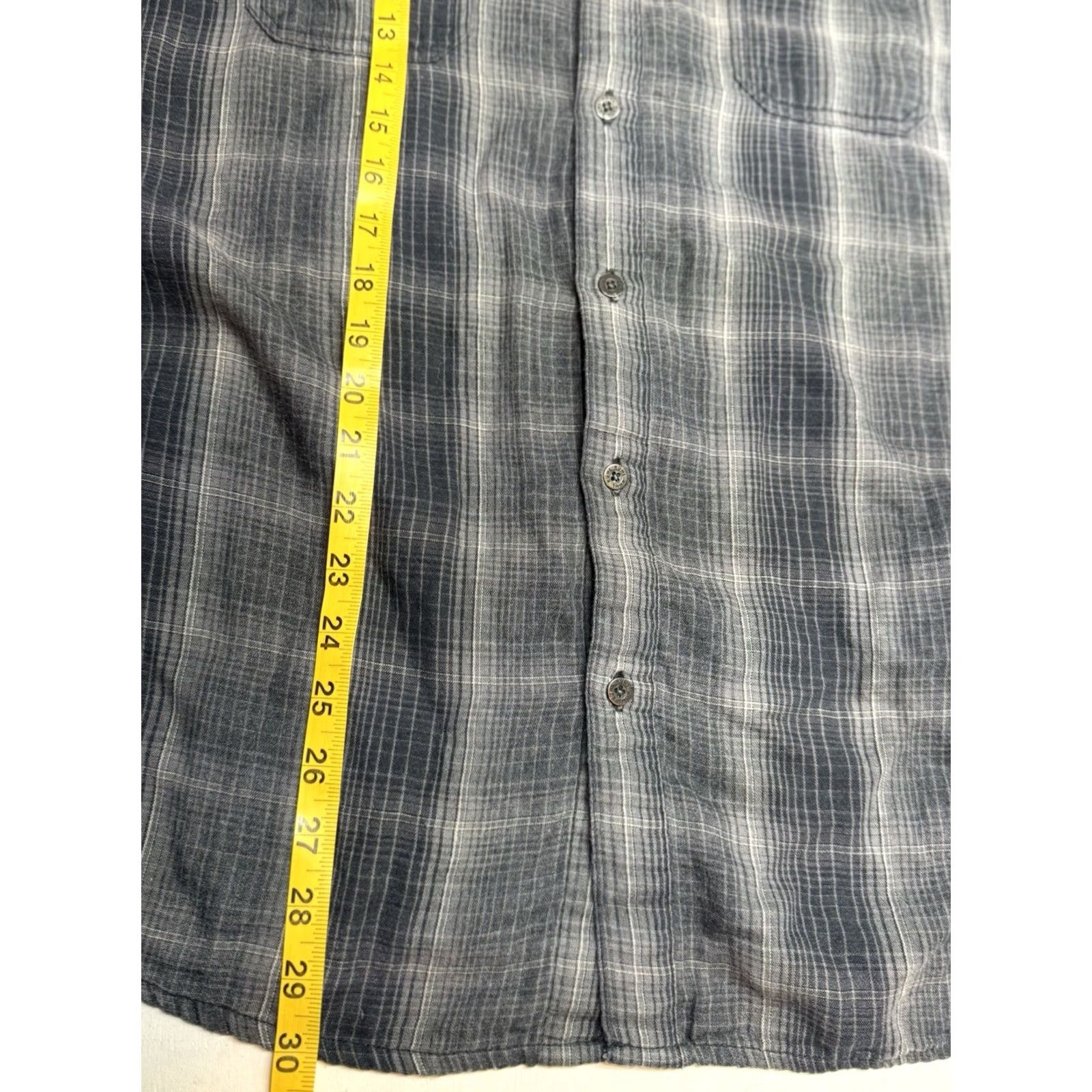 Vintage KUHL Shirt Plaid Flannel Blue Outdoors Casual Window Pane Check Mens XL Size US XL / EU 56 / 4 - 4 Thumbnail