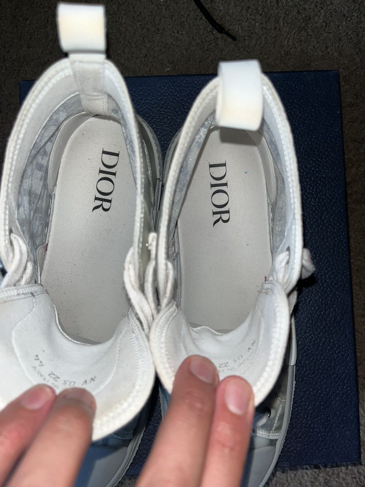 Dior Dior hi tops Size US 12 / EU 45 - 4 Thumbnail