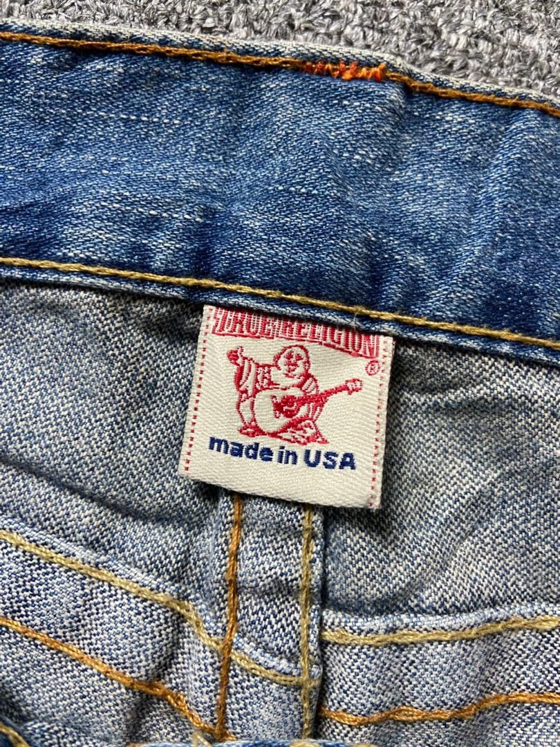 True Religion 🔥 Vintage TRUE RELIGION JOEY Stitched Jeans 🔥 (135) Size US 34 / EU 50 - 7 Thumbnail