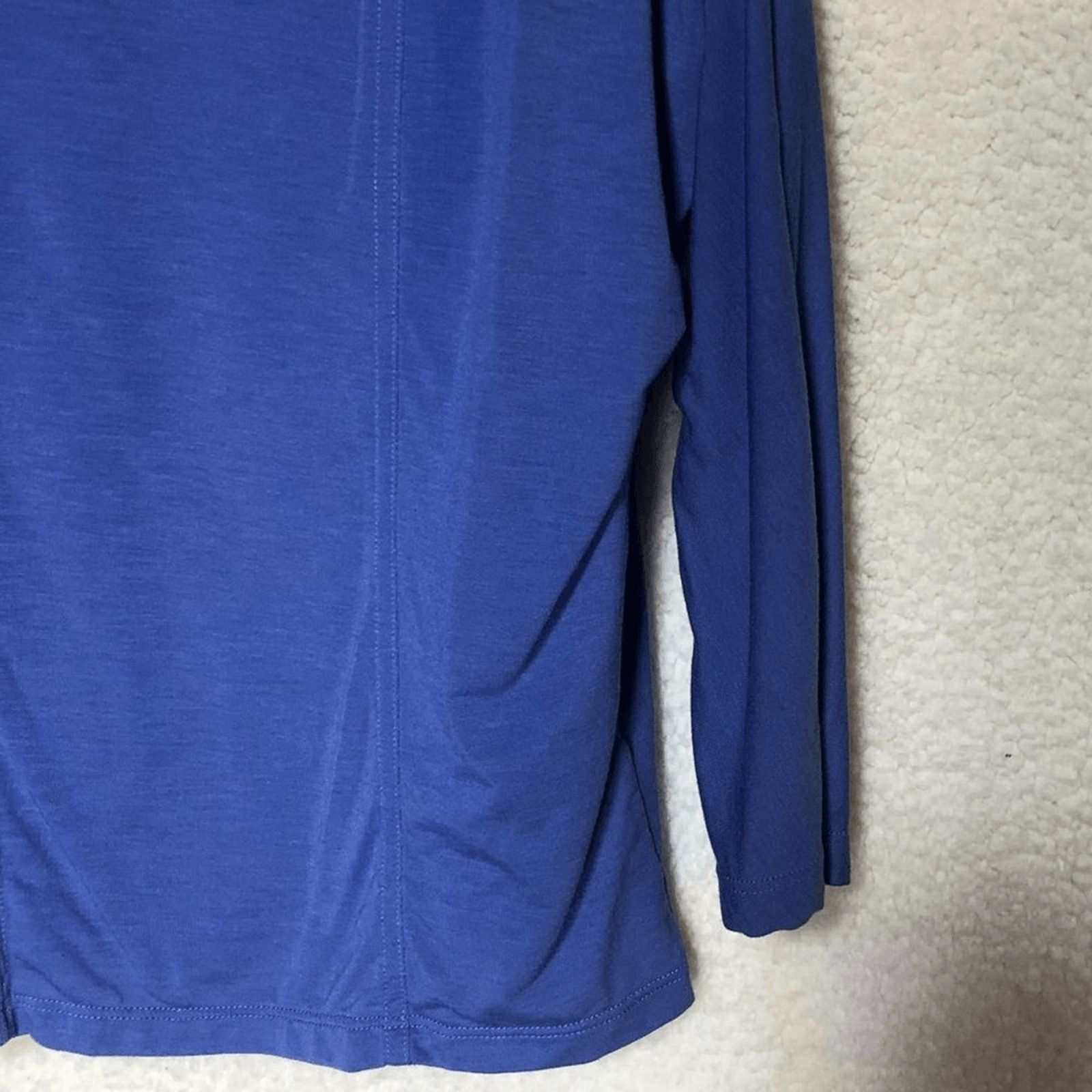 Athleta Athleta Essence Boxy XXS Active T-Shirt 3/4 Sleeve Top Split Size XXS / US 00 / IT 34 - 4 Thumbnail