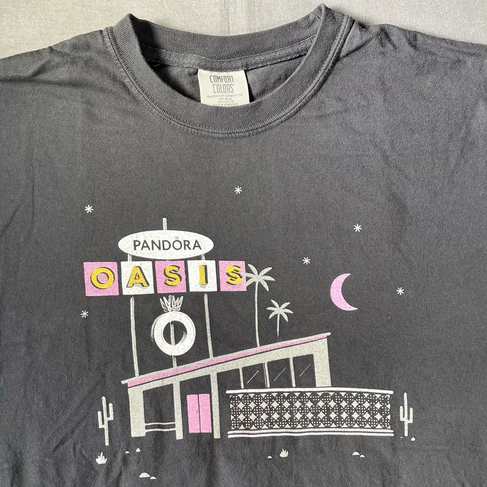 pandora VINTAGE Charli XCX Shirt M & M Black Summer 2022 Brat Coachella Pandora Oasis VERY RARE Mens Size M Size US M / EU 48-50 / 2 - 2 Thumbnail