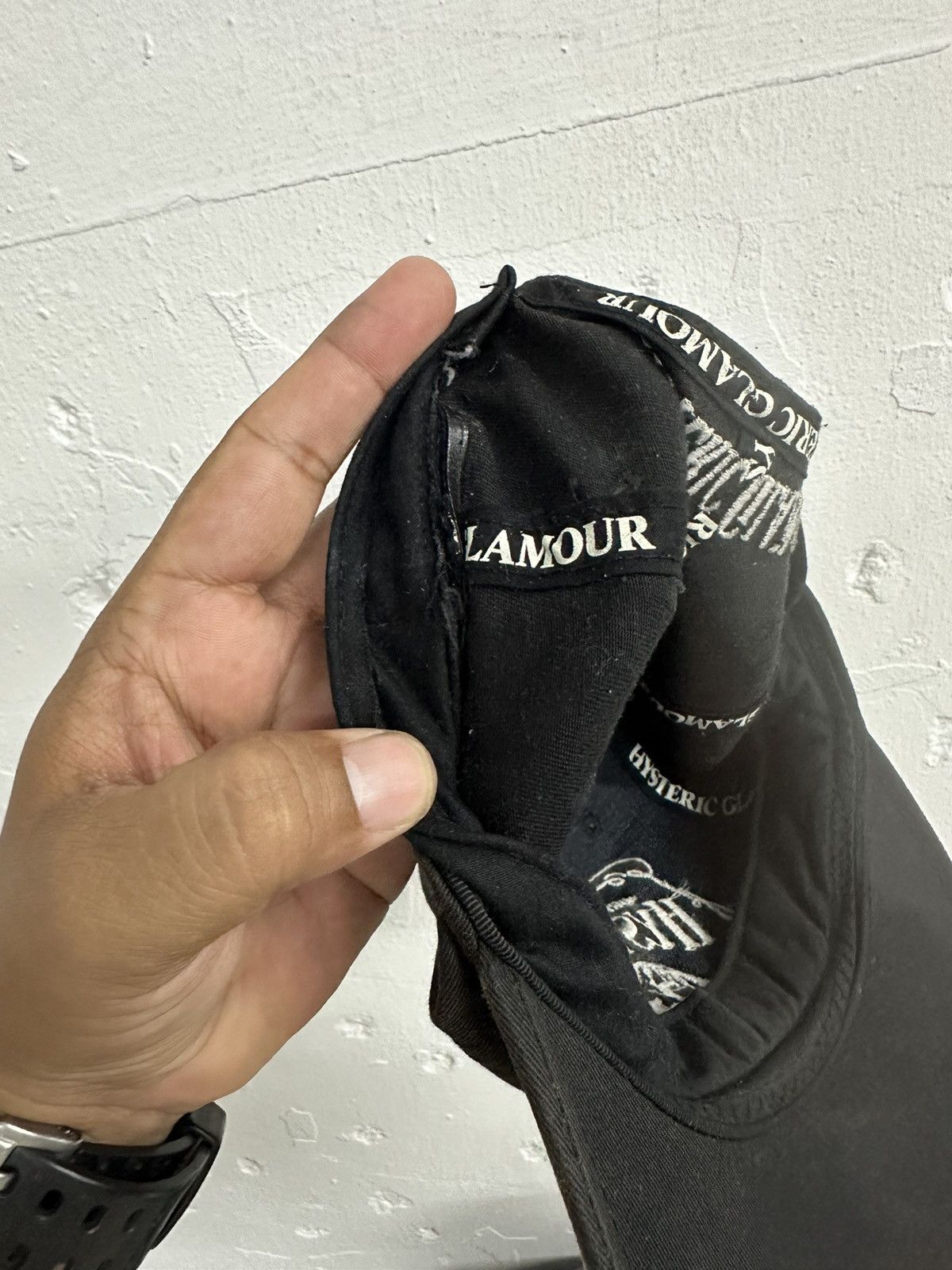 Hysteric Glamour Distress Hysteric Glamour Ladies Night Sun Faded Cap Size ONE SIZE - 7 Thumbnail