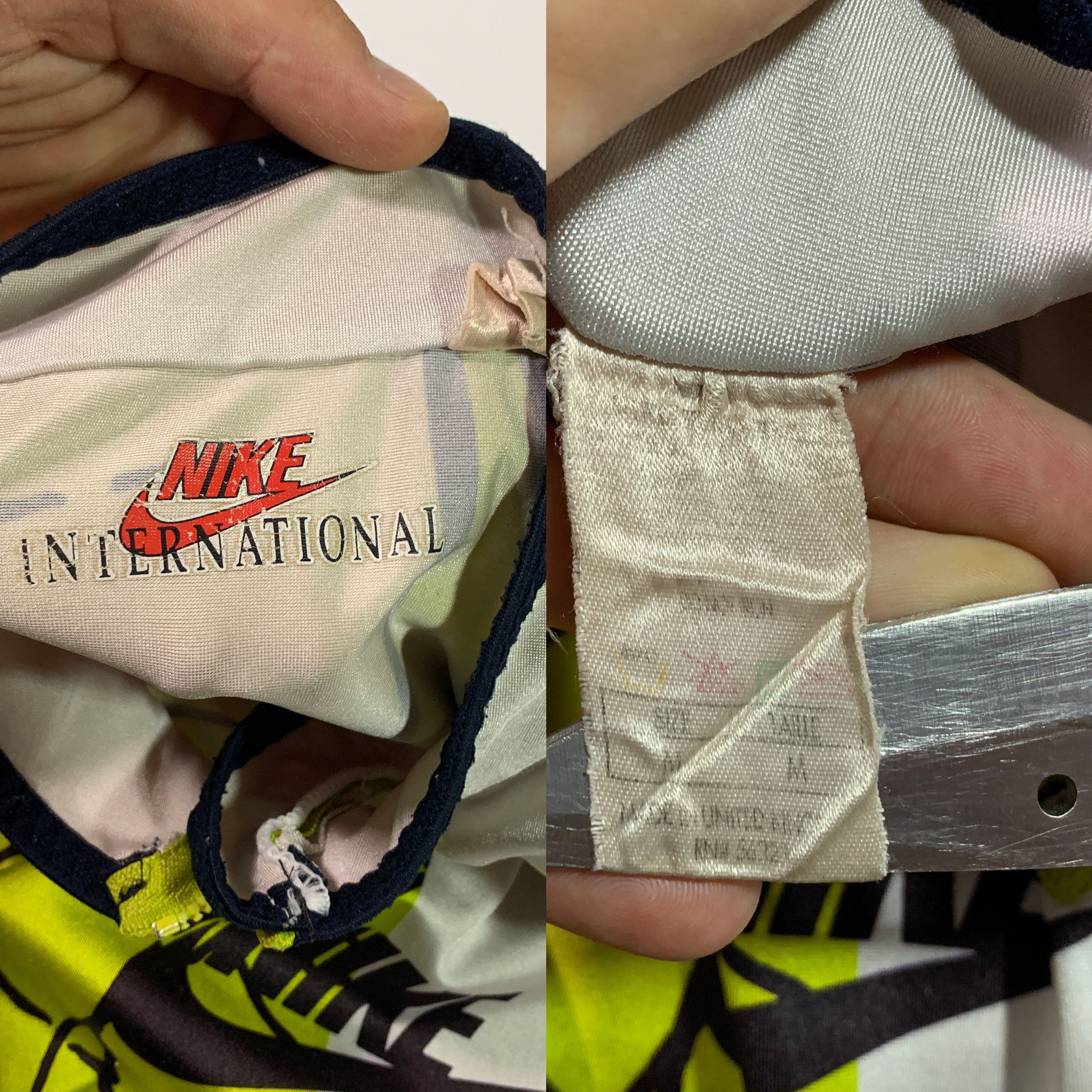 Nike × Vintage Vintage Nike International Cycling Jersey Size US M / EU 48-50 / 2 - 10 Thumbnail