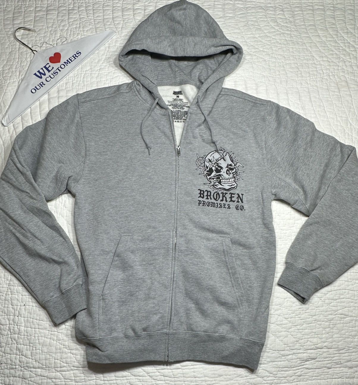 Broken Promises Co. Broken Promises Zip Up/Medium Size US M / EU 48-50 / 2 - 1 Thumbnail