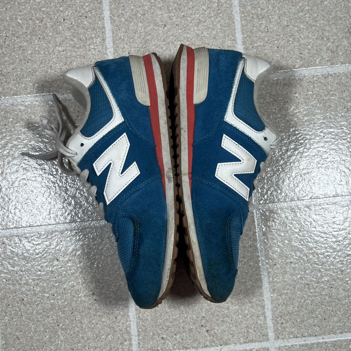 New Balance New Balance 574 Rainbow Pack Natural Indigo Sneakers Mens Size US 7 / EU 40 - 7 Thumbnail