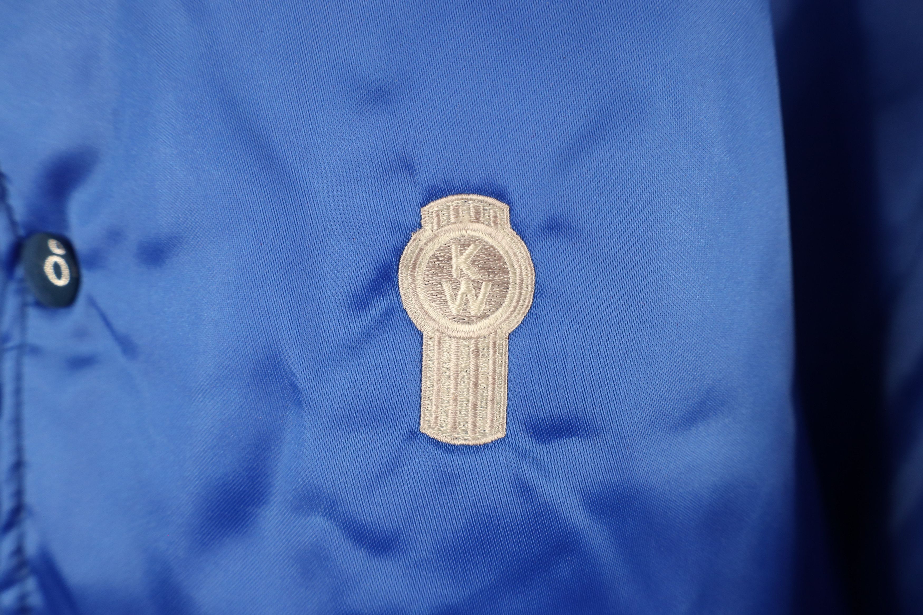 Vintage Vintage 80s 90s Trucking Quilted Satin Bomber Jacket USA Size US L / EU 52-54 / 3 - 4 Thumbnail