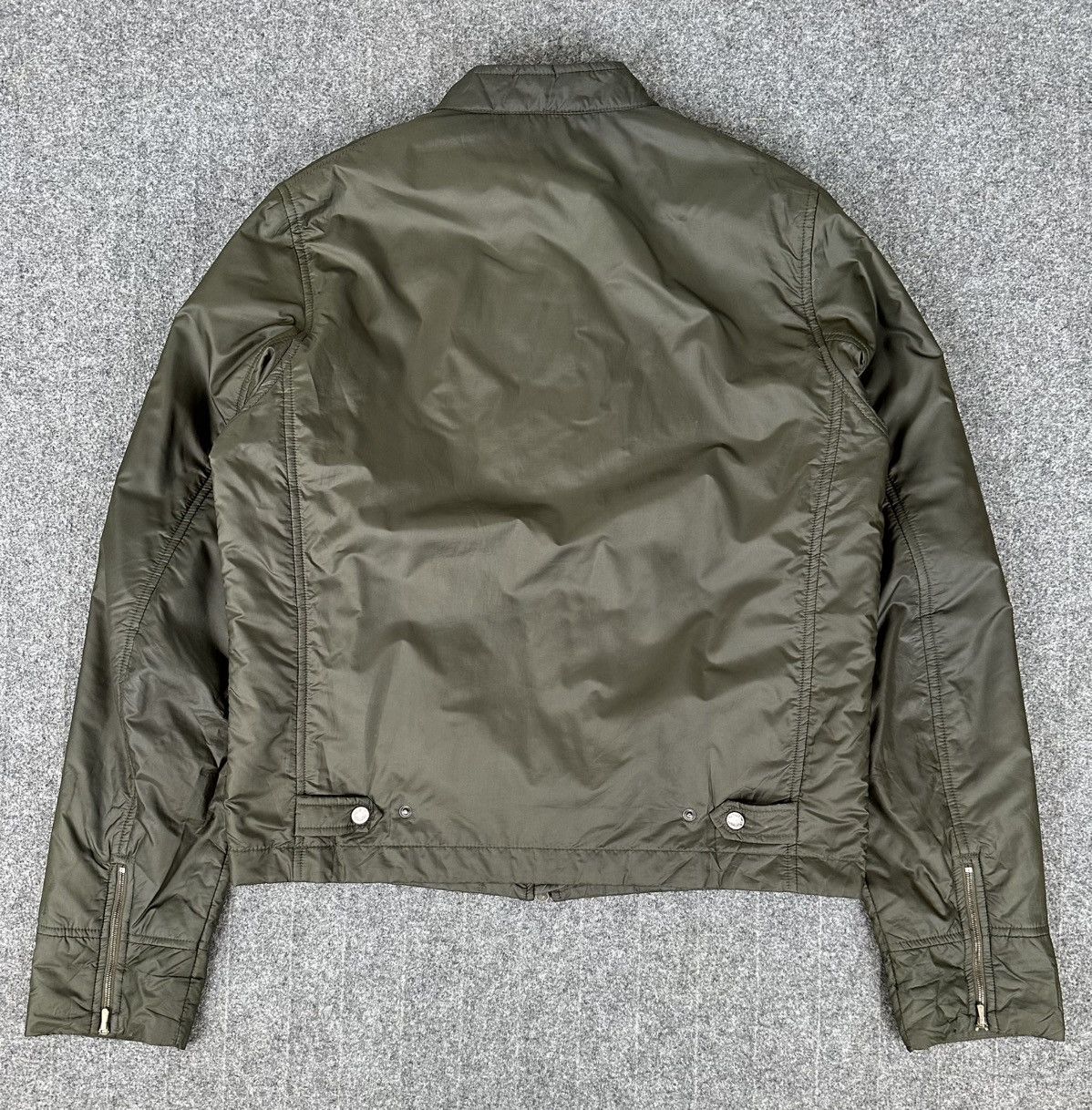 Jil Sander Jil Sander - Raf Simons - Collar Cuffs Nylon Rider Zip-up Size US M / EU 48-50 / 2 - 8 Thumbnail