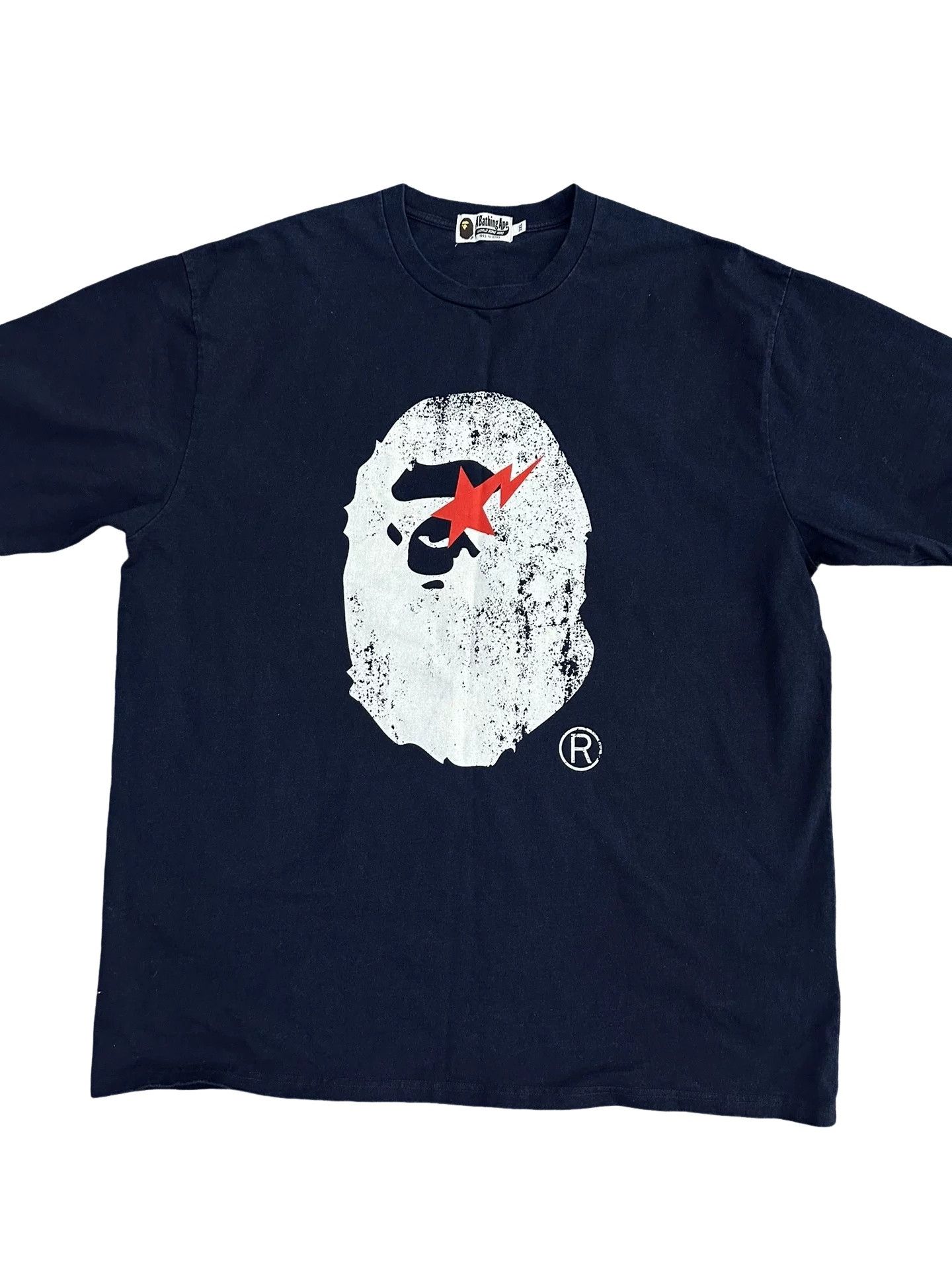 Bape Bape Sta Logo T-Shirt Size 3XL Size US XXL / EU 58 / 5 - 1 Thumbnail