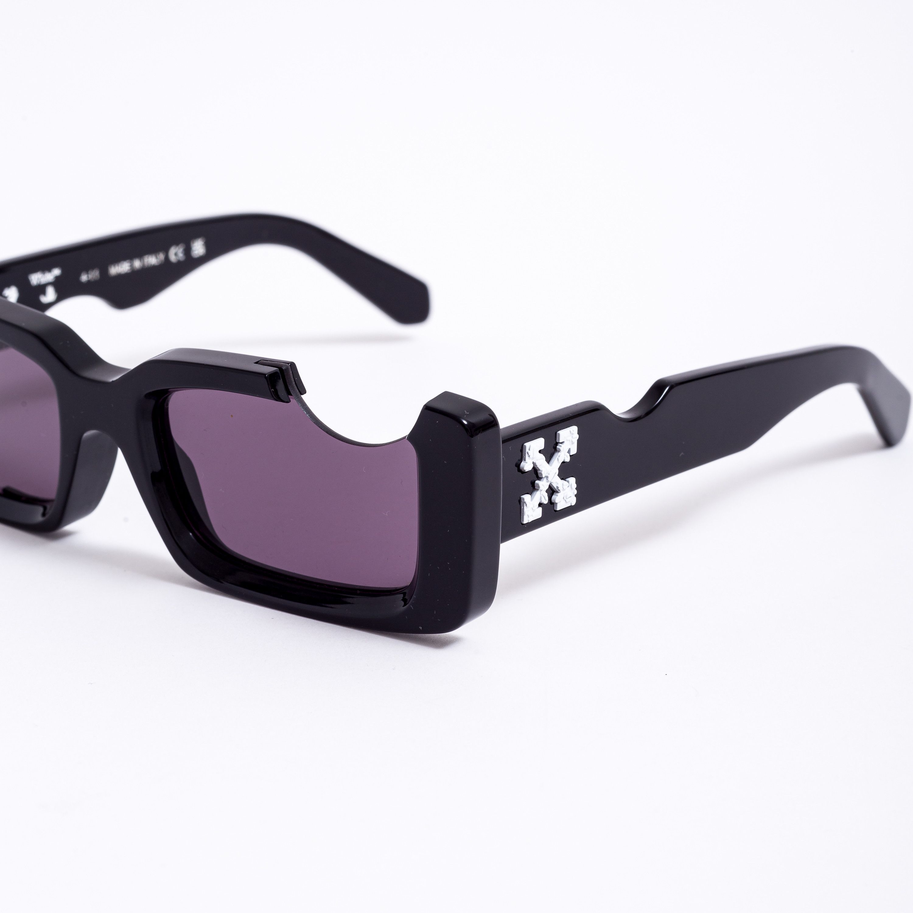 Off-White OFF WHITE Cady Cut-Out Rectangular-Frame Sunglasses Size ONE SIZE - 5 Thumbnail