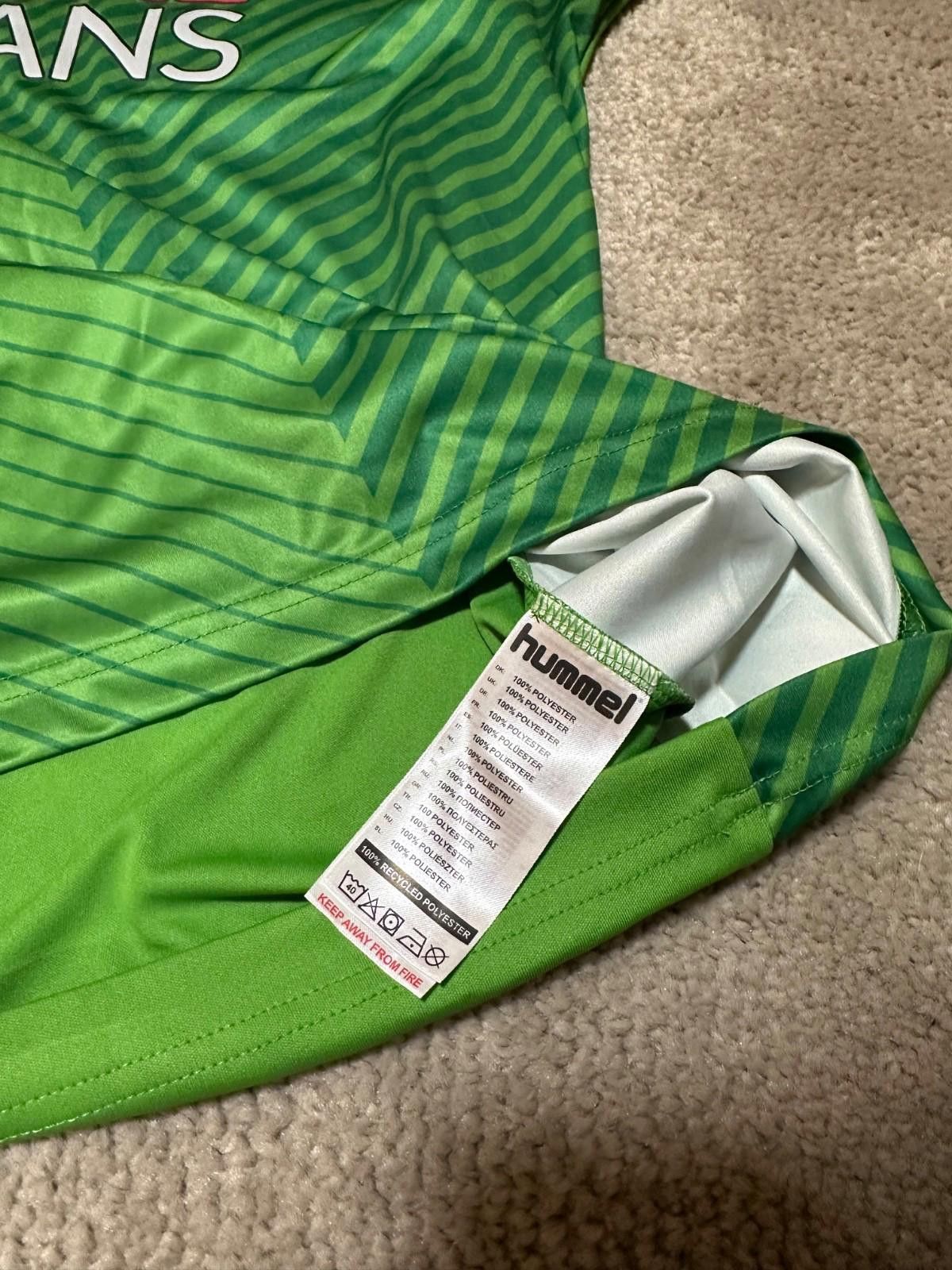Hummel 2022-23 Newport County Goalkeeper Shirt Football Jersey Size US XL / EU 56 / 4 - 7 Thumbnail