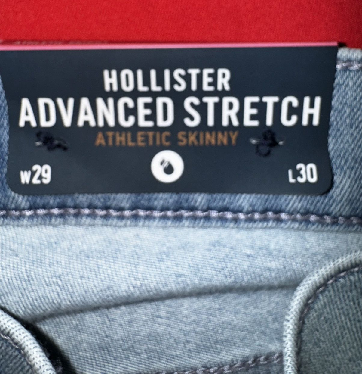Hollister Hollister Light Blue Skinny Jeans 29x30 Size US 29 - 5 Thumbnail