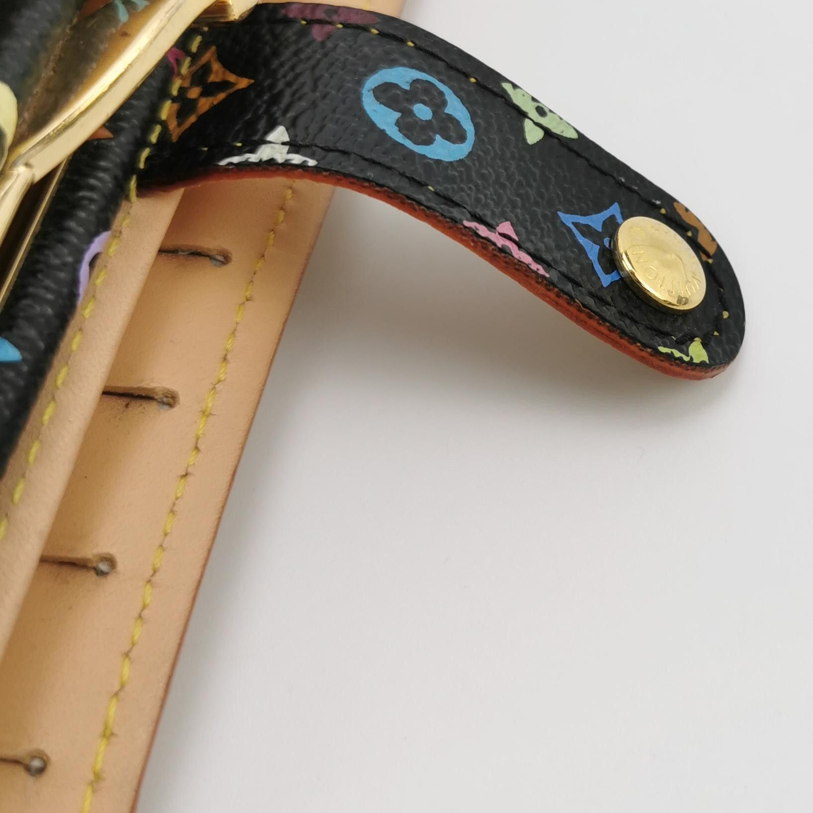 Louis Vuitton Louis Vuitton (LV) Vegetable Tanned Leather Black Tricolor Size ONE SIZE - 9 Thumbnail