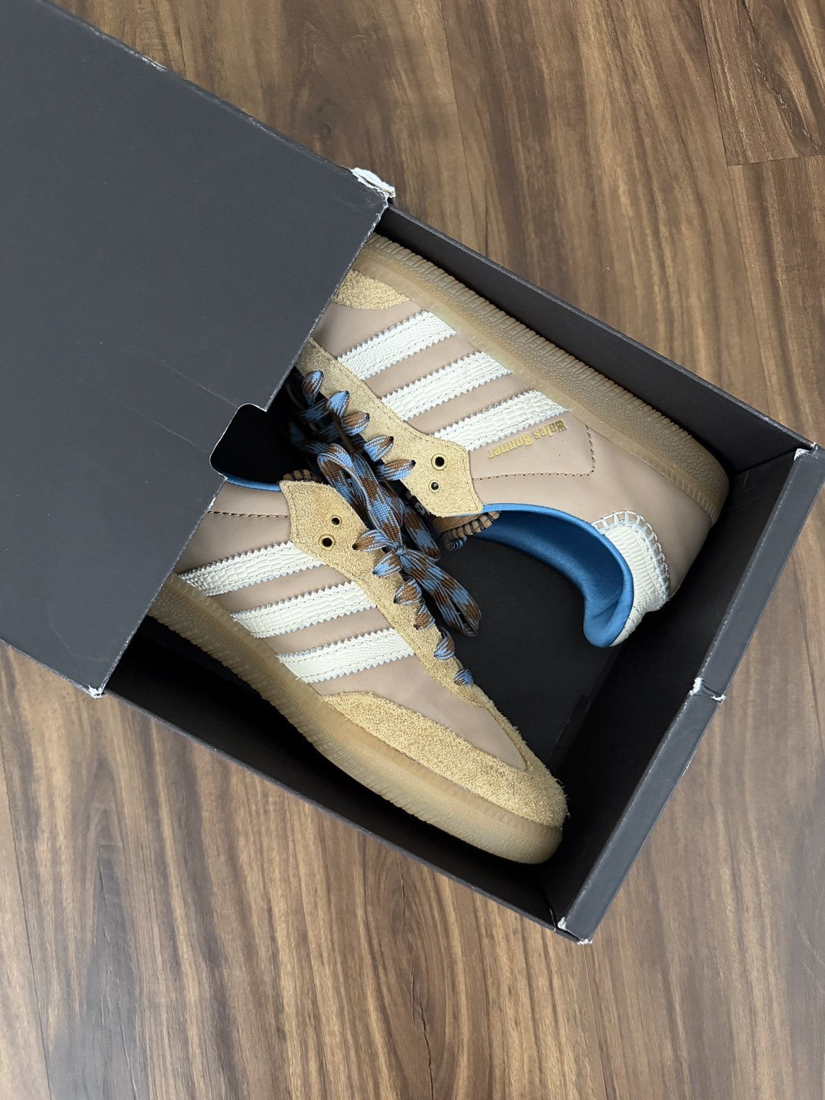 adidas gazelle silver green womens Wales Bonner x Adidas Originals Samba Nylon