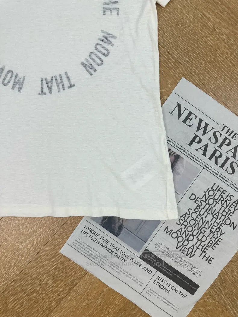 Dior Dior Cotton and linen circle letter casual short-sleeved r Size XS / US 0-2 / IT 36-38 - 3 Thumbnail