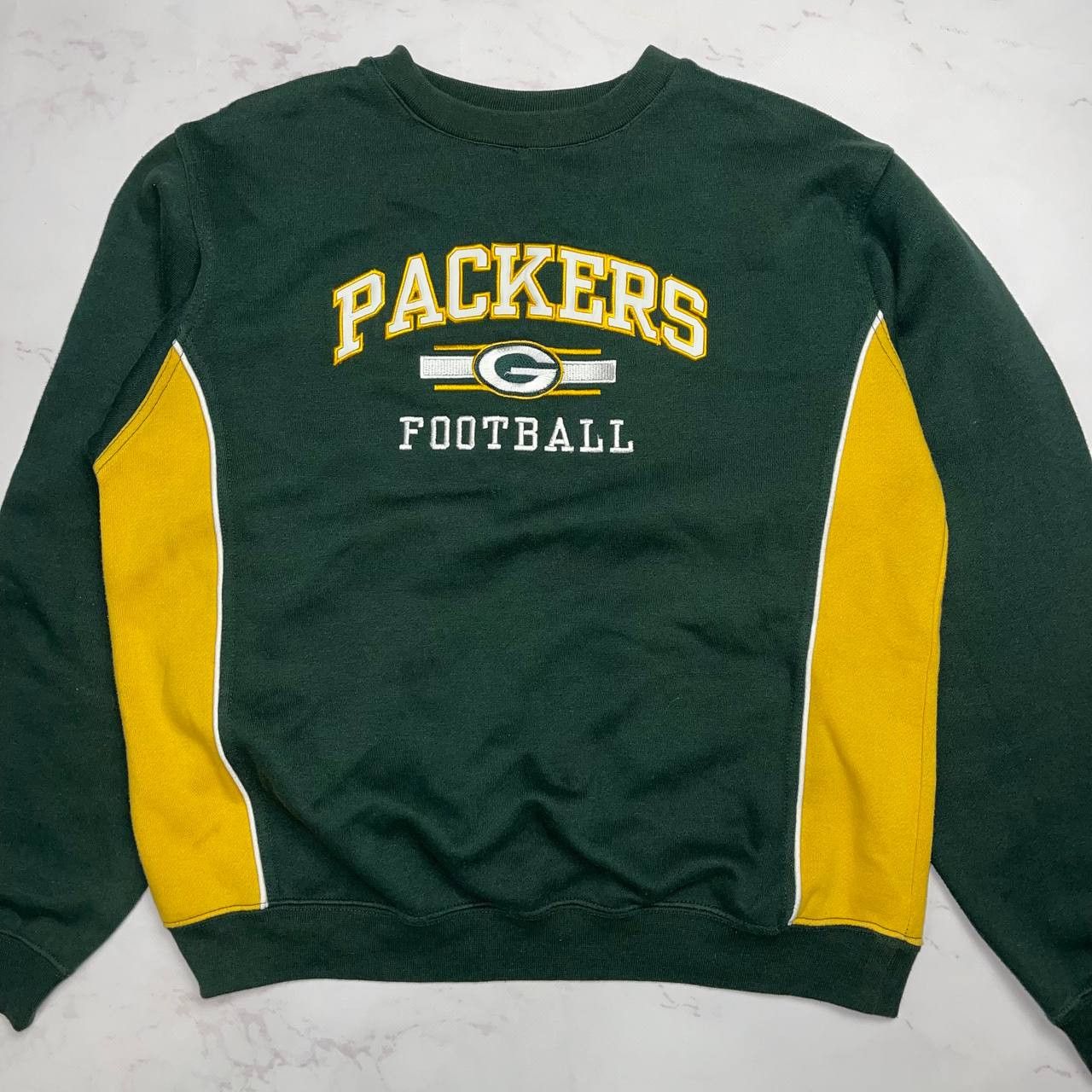 Vintage Vintage Bay Packers Sweatshirt Mens SZ L Green Majestic NFL Size US S / EU 44-46 / 1 - 2 Thumbnail