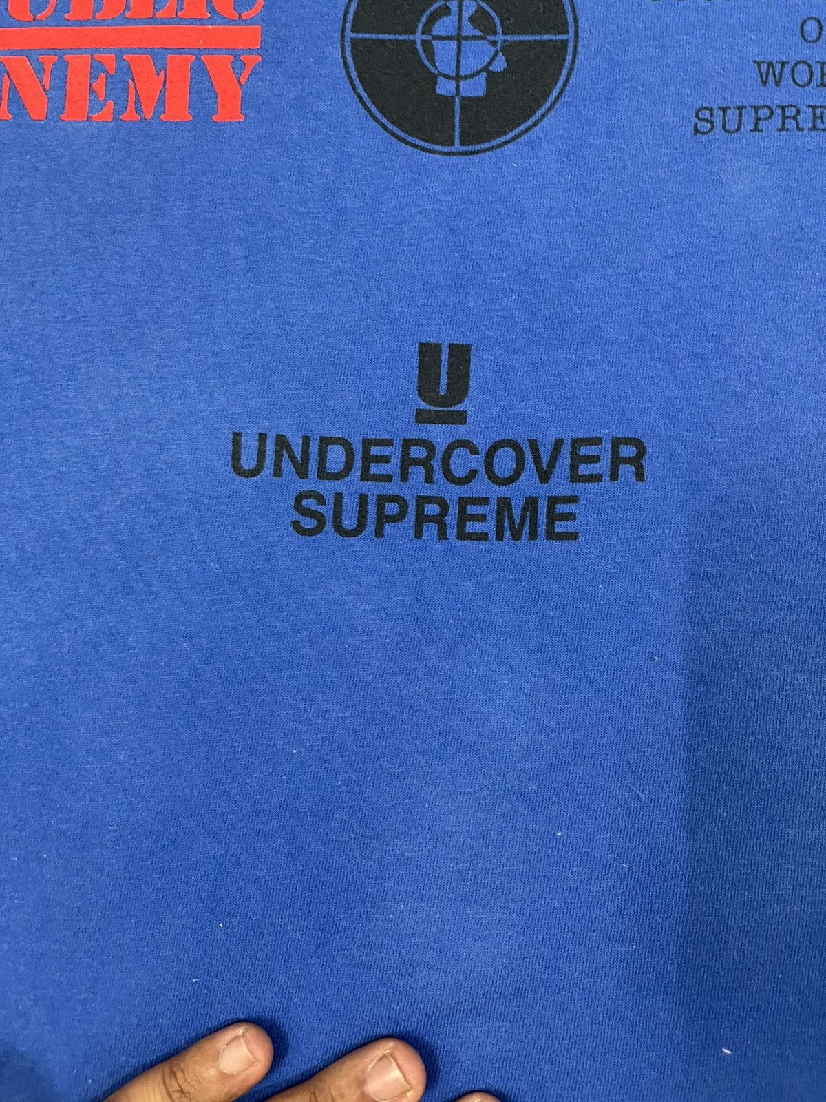 Public Enemy × Supreme × Undercover Vintage Supreme X Undercover X Public Enemy T Shirt Size US M / EU 48-50 / 2 - 16 Thumbnail