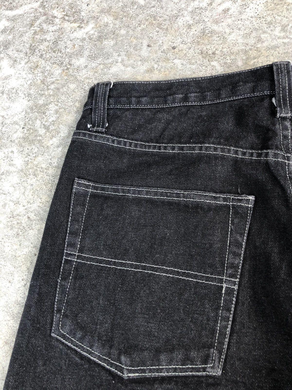 Ralph Lauren Vintage Ralph Lauren Distressed Jeans Size US 33 - 14 Thumbnail