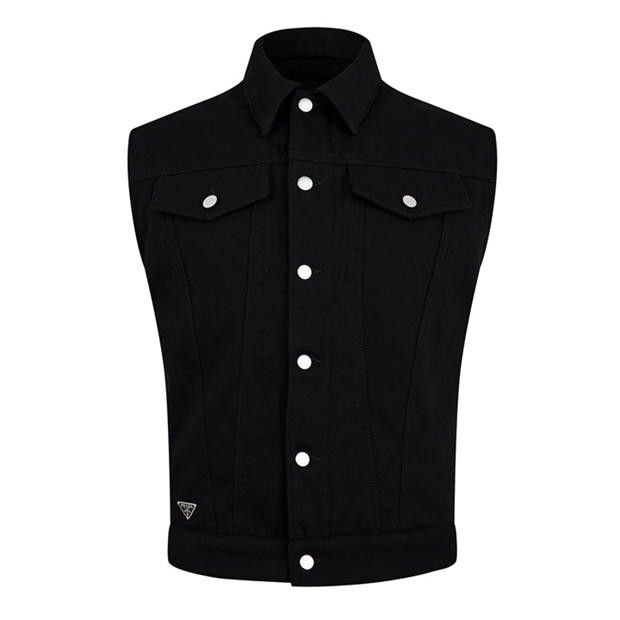 Prada PRADA Bull Denim Vest Size US M / EU 48-50 / 2 - 1 Thumbnail