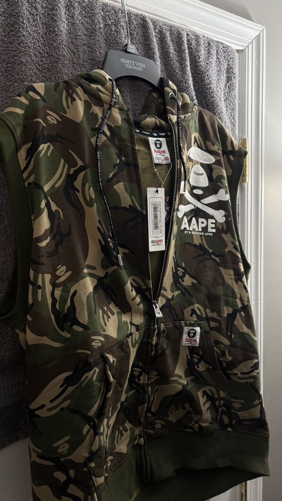 Aape AAPE By A Bathing Ape Camo Zip Vest – Size XL – Brand New Size US XL / EU 56 / 4 - 2 Thumbnail