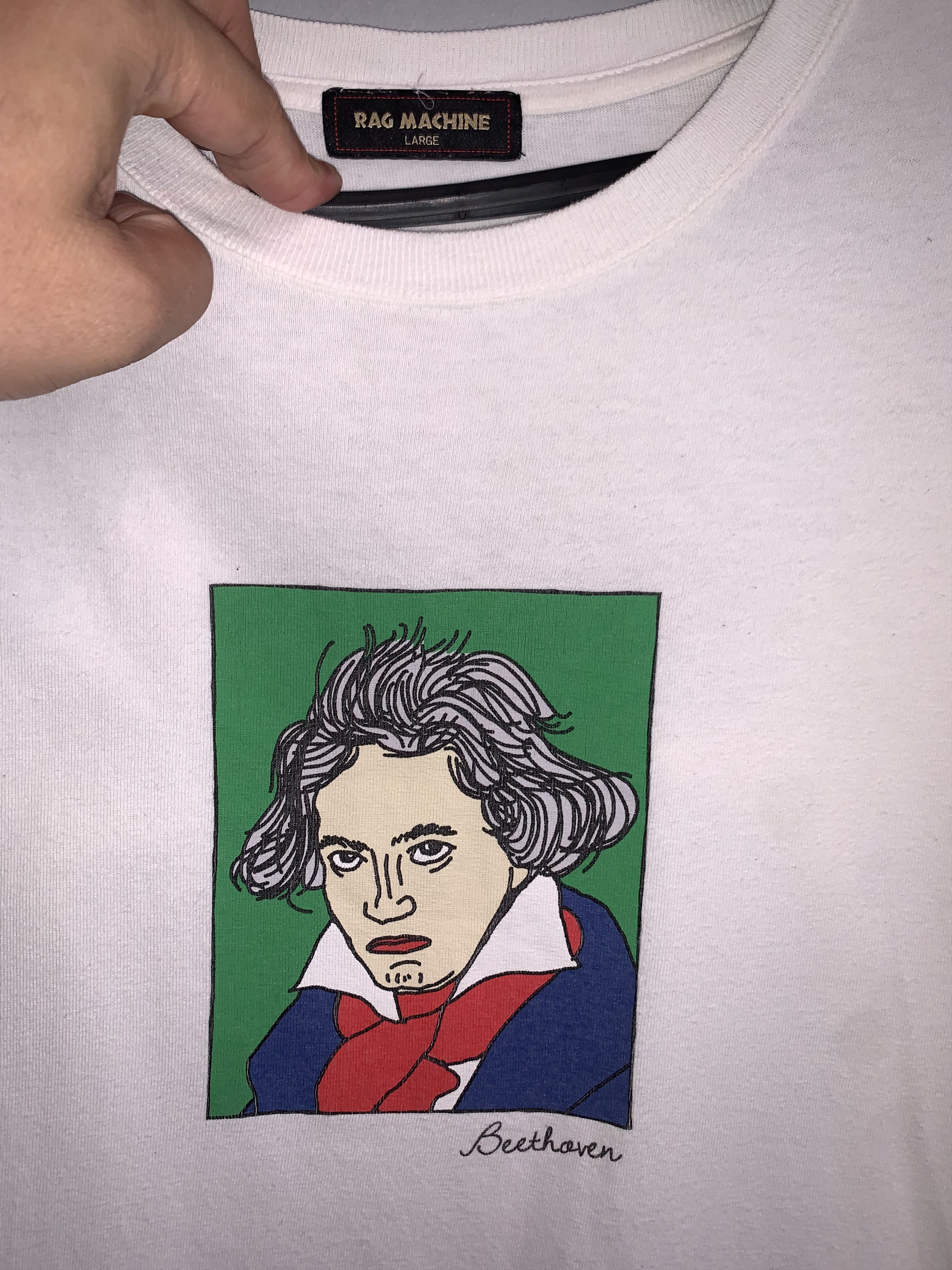 Japanese Brand Ludwig van Beethoven Shirt Size US L / EU 52-54 / 3 - 3 Thumbnail