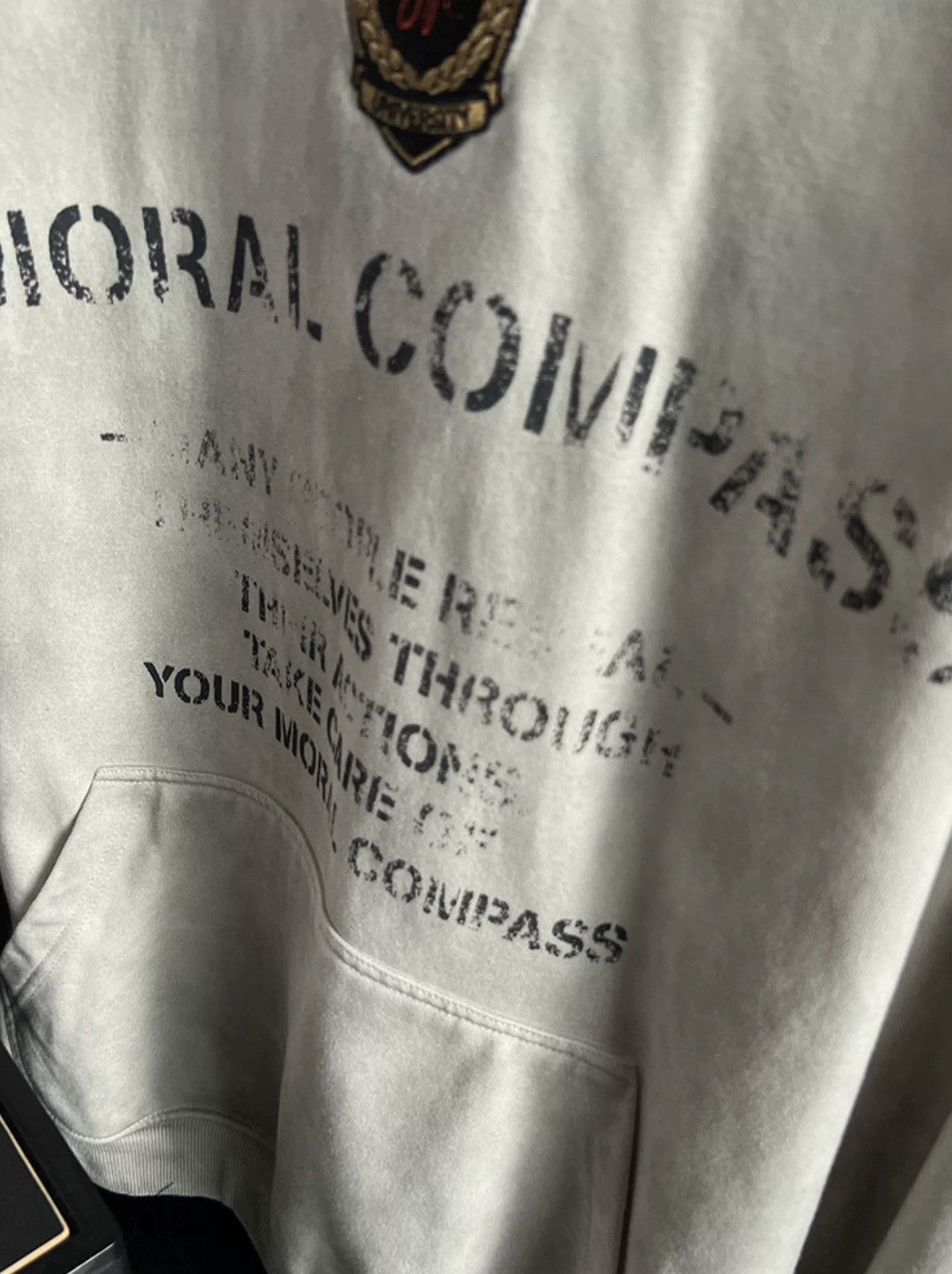 Japanese Brand × Vintage Outdoor retro punk y2k faded letters hoodie Size US XL / EU 56 / 4 - 7 Thumbnail