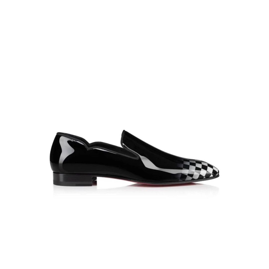 Christian Louboutin os11x0526 Dandy Chick Patent Loafers in Black Size US 9 / EU 42 - 1 Thumbnail