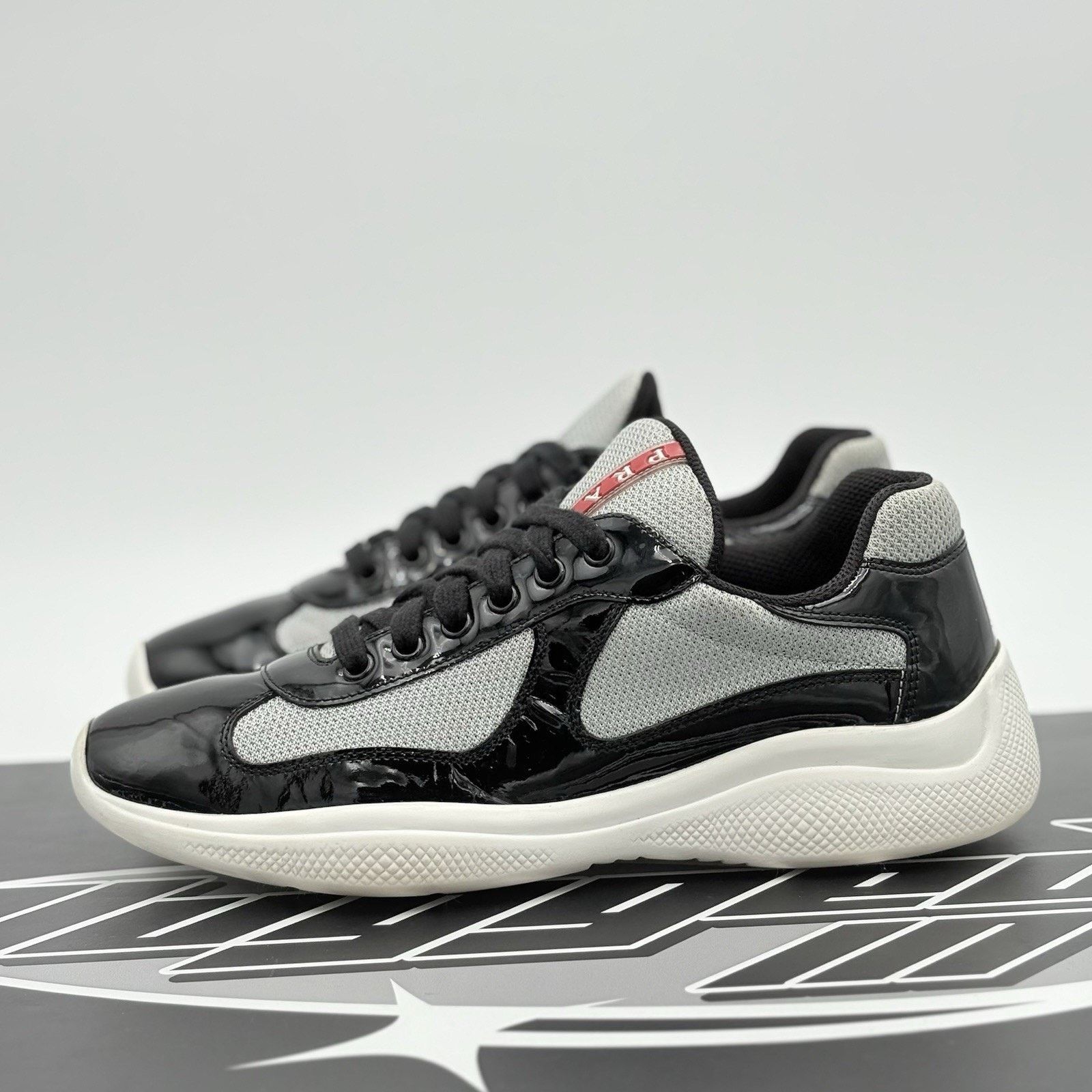 Prada Prada Americas Cup ' Black Grey ' | GREAT CONDITION! Size US 7 / EU 40 - 1 Thumbnail