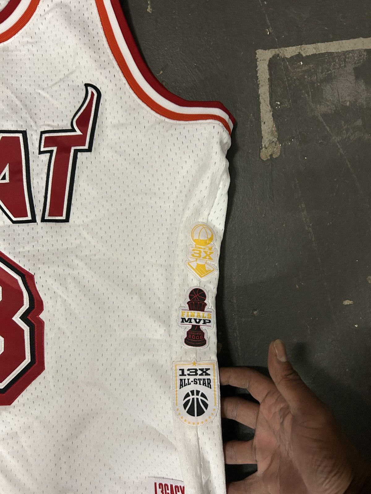 Mitchell & Ness Mitchell And Ness Dwayne Wade Miami Heat “Legacy” Jersey Size US L / EU 52-54 / 3 - 8 Thumbnail
