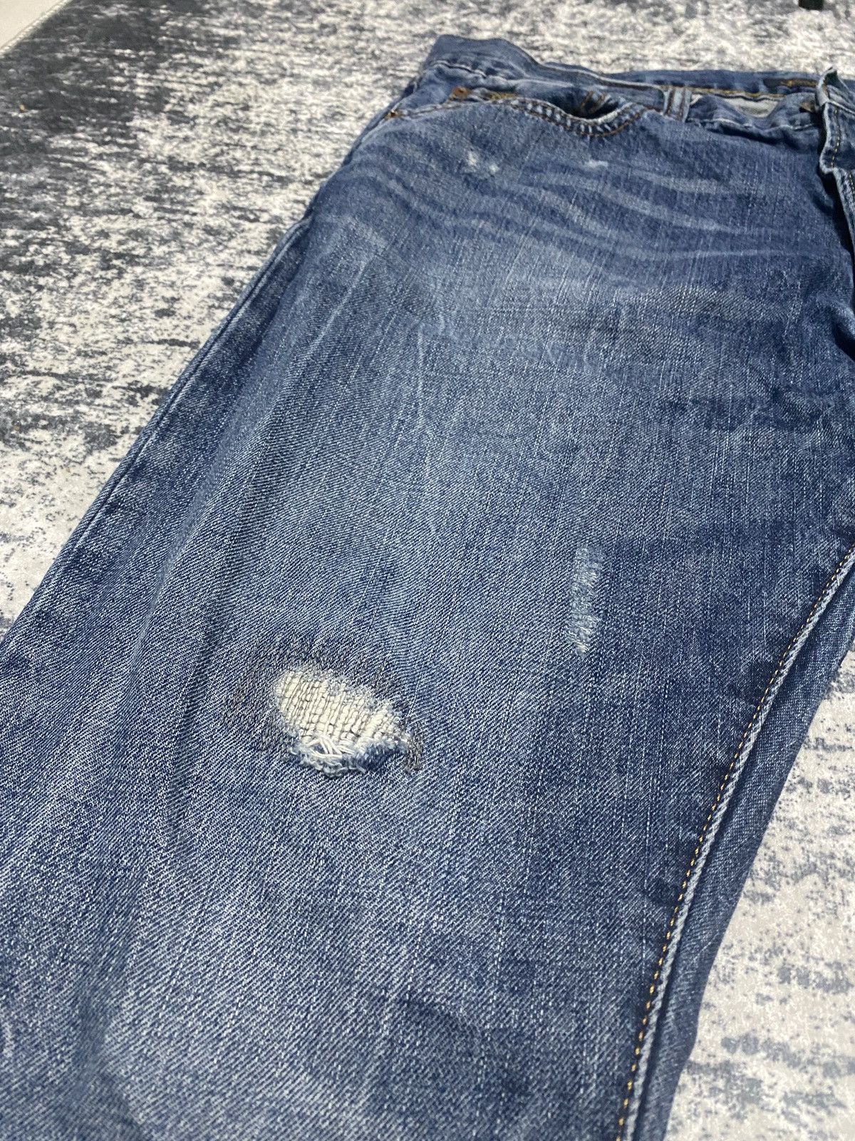 Ralph Lauren Polo ralph lauren sullivan slim distressed denim Size US 34 / EU 50 - 10 Thumbnail