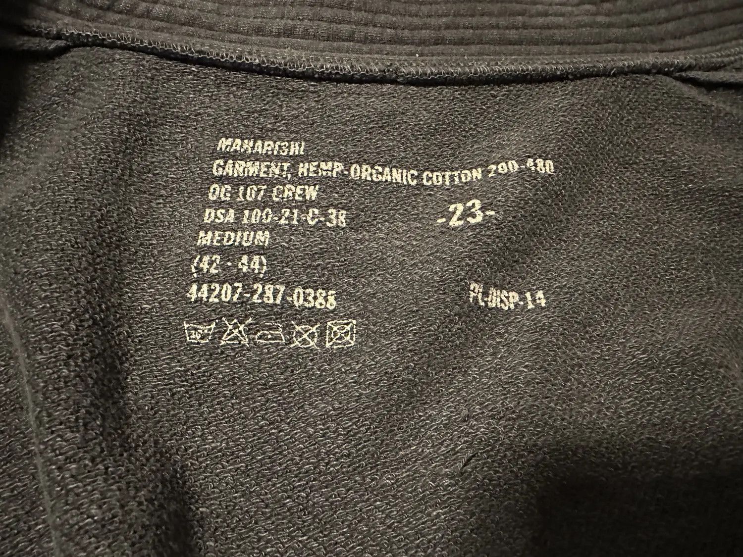 Maharishi Hemp Organic Sweat Kimono Size US M / EU 48-50 / 2 - 5 Thumbnail