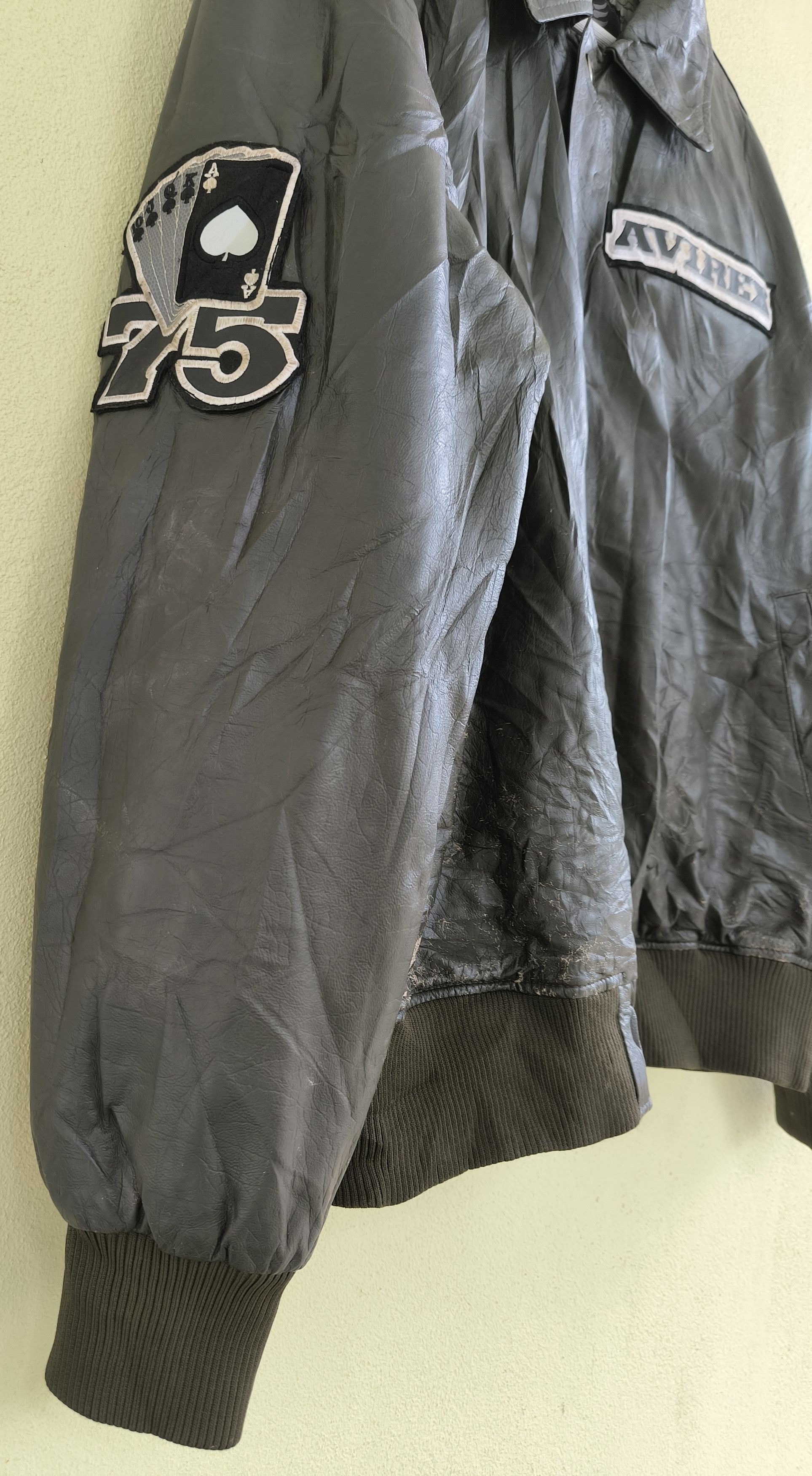 Avirex Vtg AVIREX embroidered US Air Force leather jacket Size US L / EU 52-54 / 3 - 9 Thumbnail