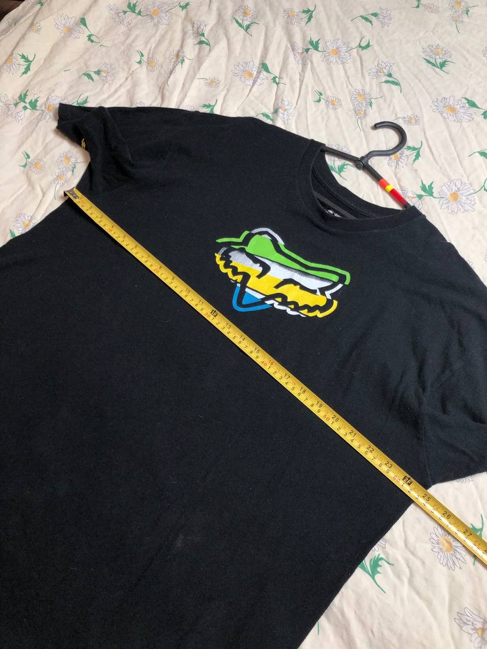 Fox Racing Fox Racing big logo Vintage black T-Shirt crazy Y2K size XL Size US XL / EU 56 / 4 - 7 Thumbnail