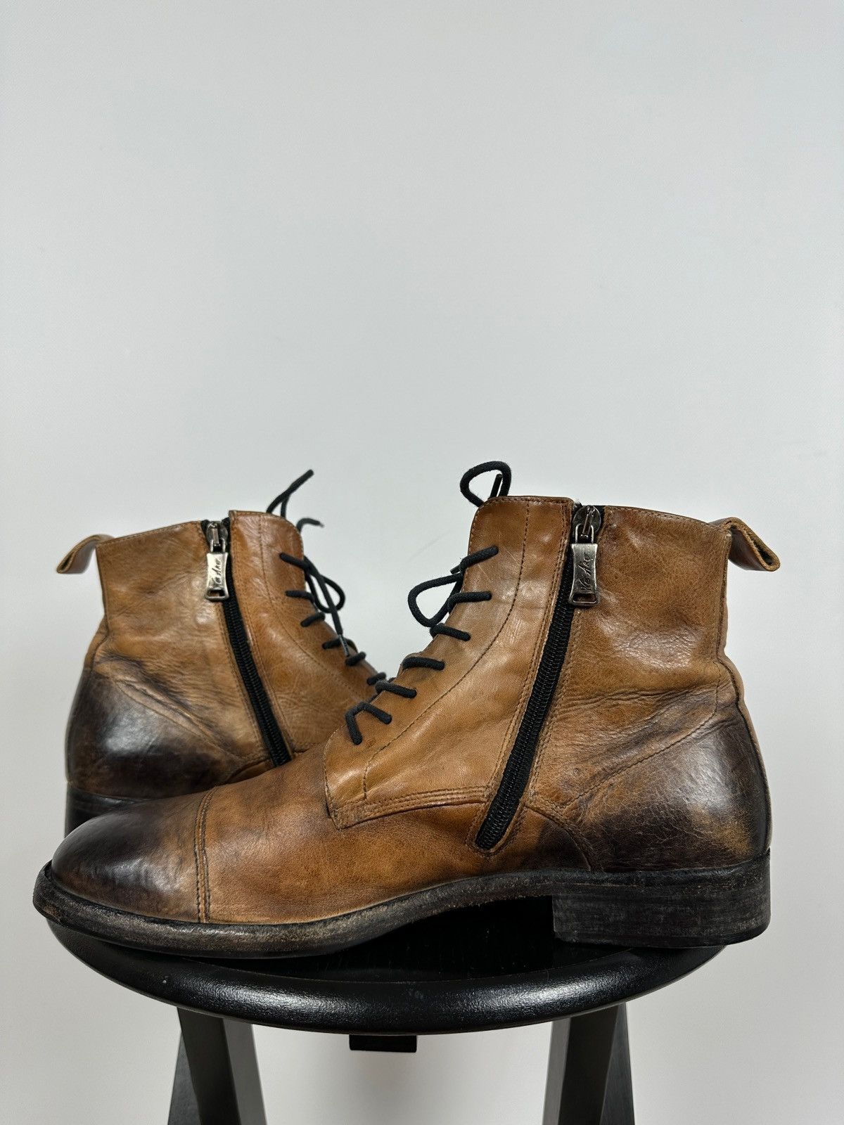 Vintage We Are The Original Hand Craft Leather Ankle Boots Size US 8 / EU 41 - 10 Thumbnail