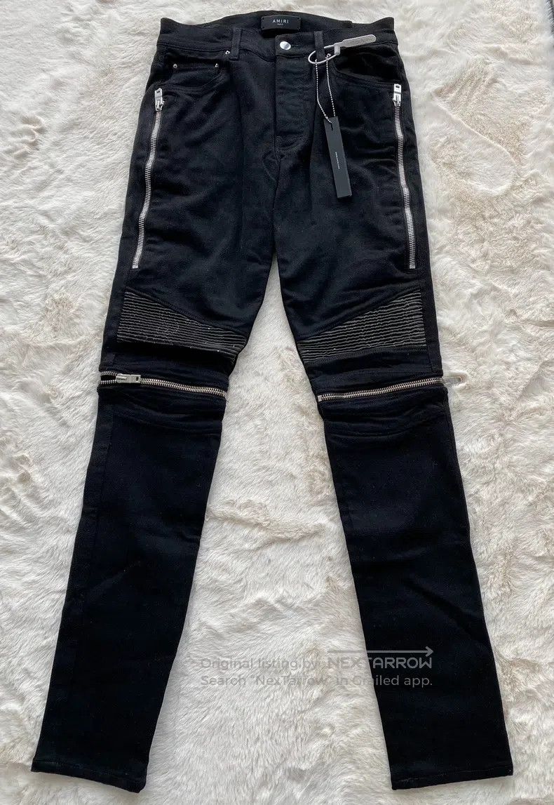 Amiri Amiri Size 31 Dark black mx2 jeans Size US 31 - 1 Thumbnail