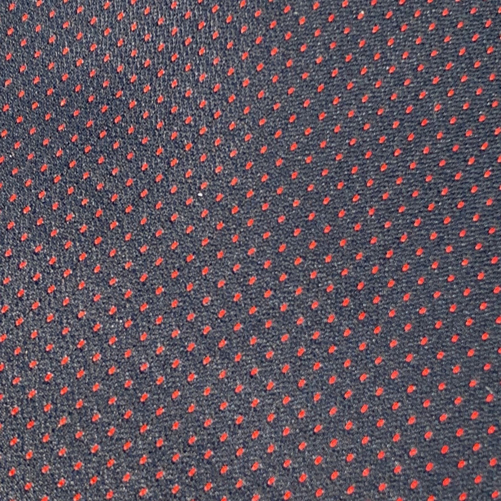 Gucci GUCCI Navy Red Dots Silk Skinny Tie Size ONE SIZE - 3 Thumbnail