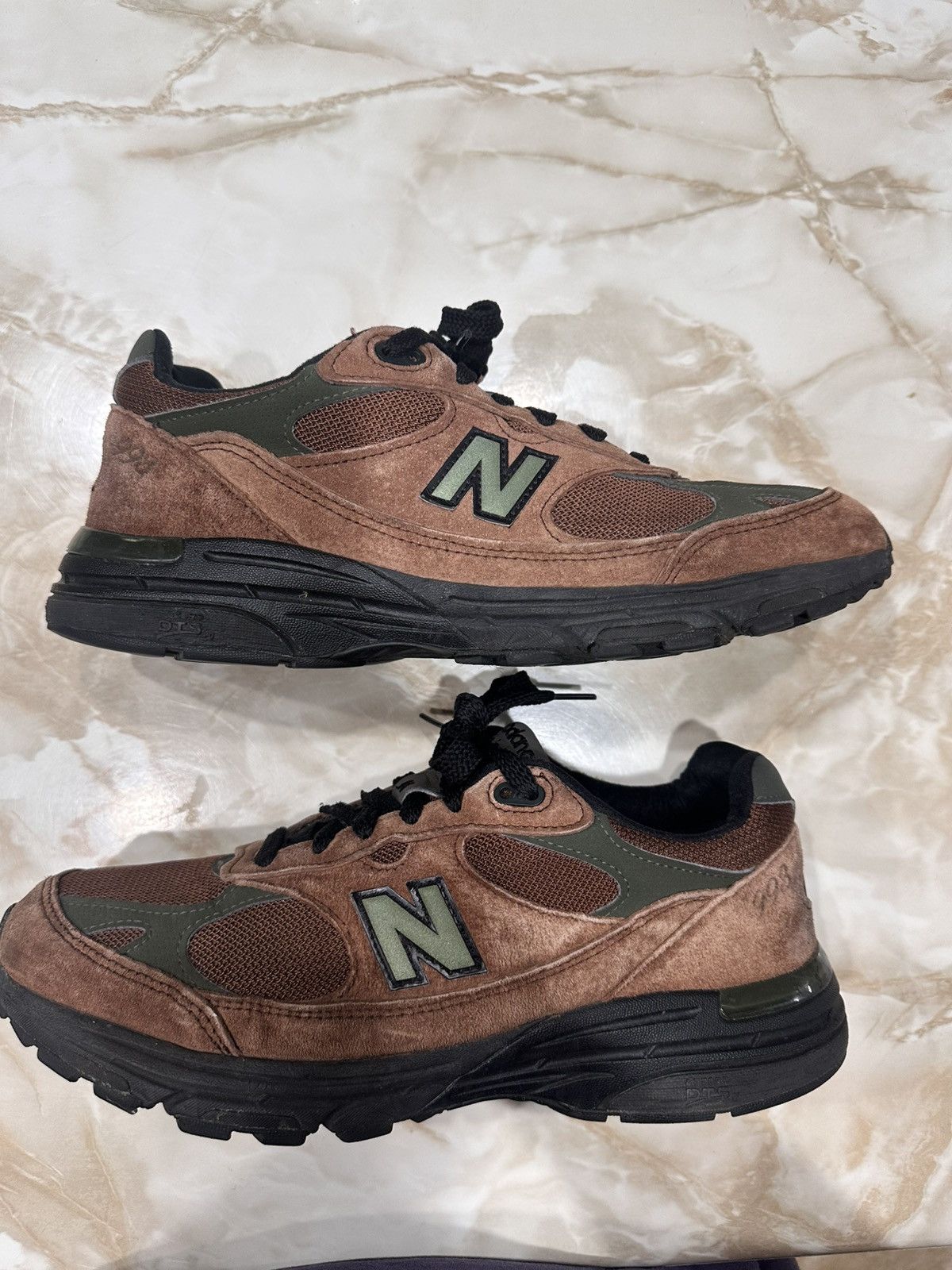 Aime Leon Dore × New Balance Aime Leon Dore New Balance 993 “Beef & Broccoli” Size US 10 / EU 43 - 2 Thumbnail