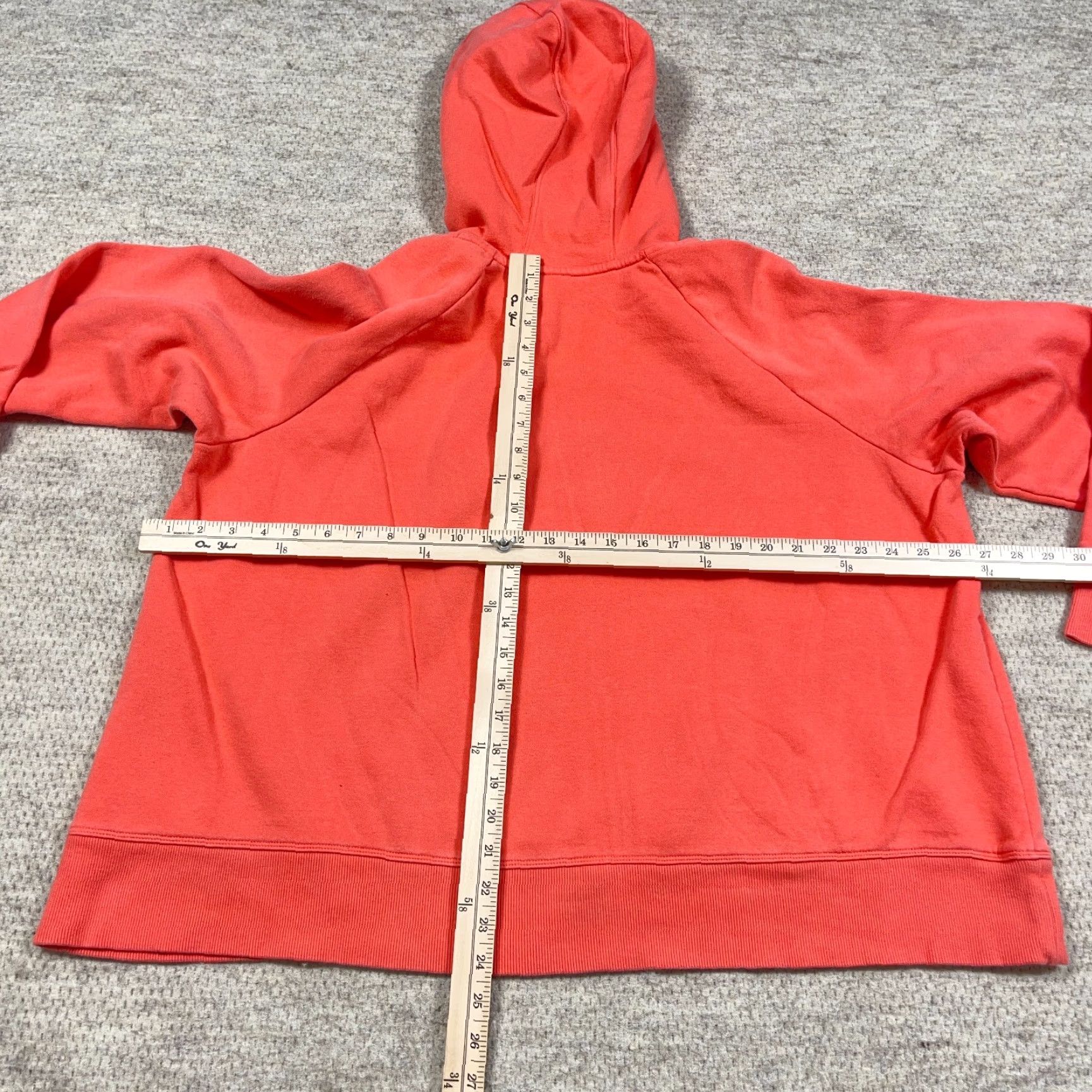 Under Armour Under Armour Hoodie Women 2X Orange White Sweatshirt Pullover Casual Activewear Loose Fit Warm Size XXL / US 16-18 / IT 52-54 - 6 Thumbnail