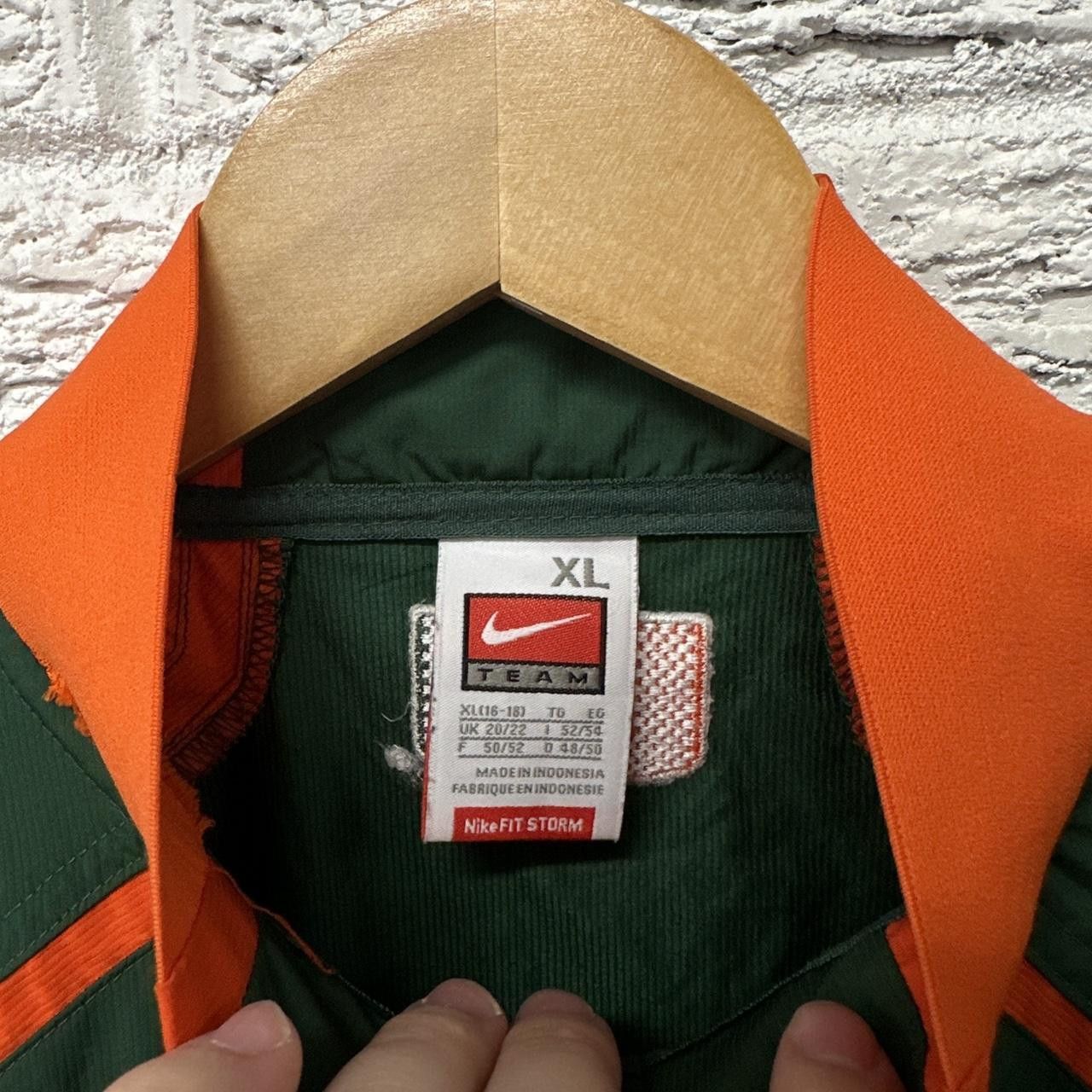 Nike 90s Nike Miami Hurricanes Women’s Track Jacket XL Size XL / US 12-14 / IT 48-50 - 4 Thumbnail