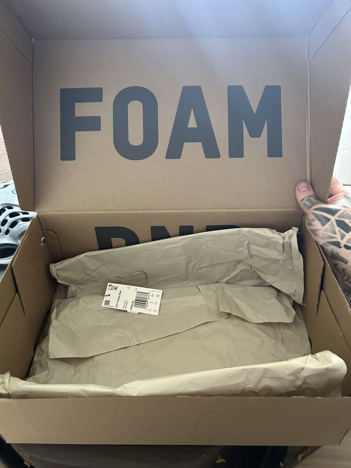 Yeezy Yeezy Foam Runner Onyx Black Size 13 Size US 13 / EU 46 - 8 Thumbnail