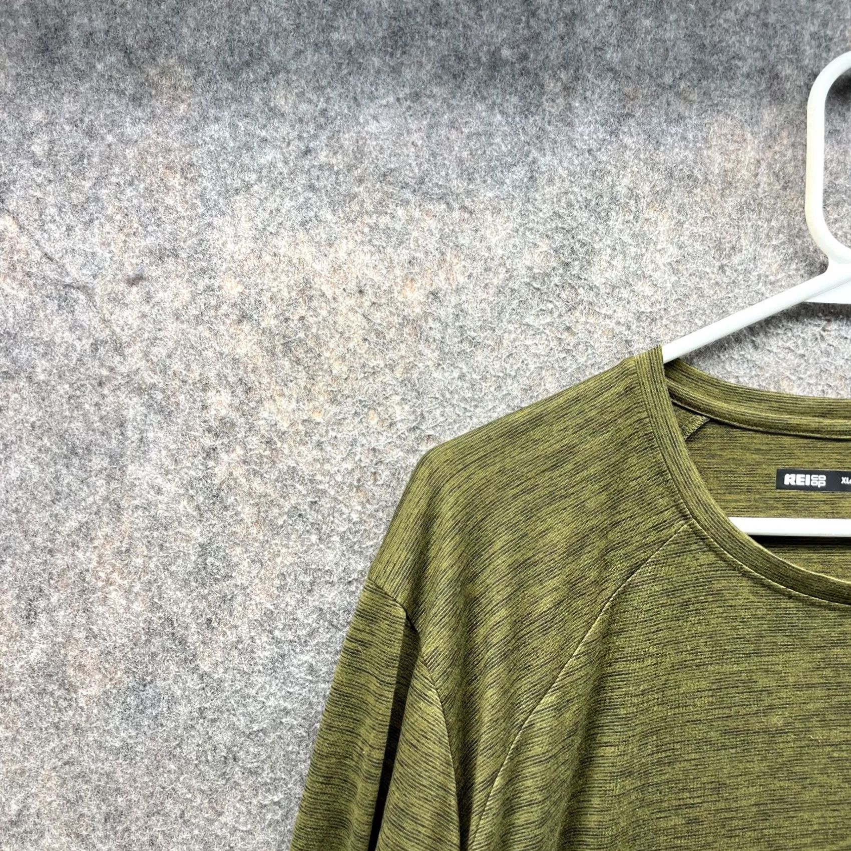 Vintage REI Shirt Men XL Heather Green Long Sleeve Crewneck Logo All Seasons T-Shirt Regular Size US XL / EU 56 / 4 - 6 Thumbnail
