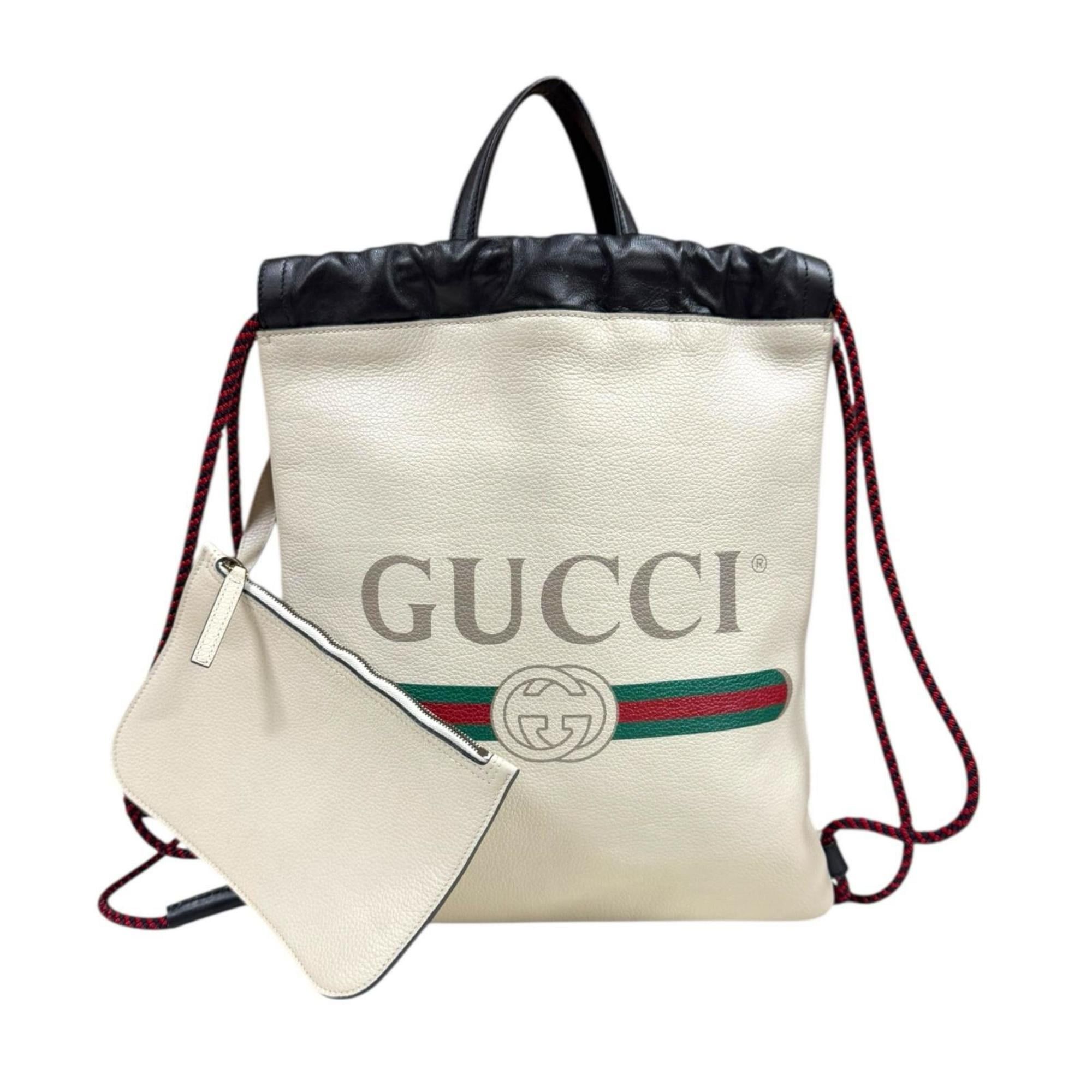 Gucci Sherry Backpack/Daypack Leather 523586 Unisex GUCCI 2way