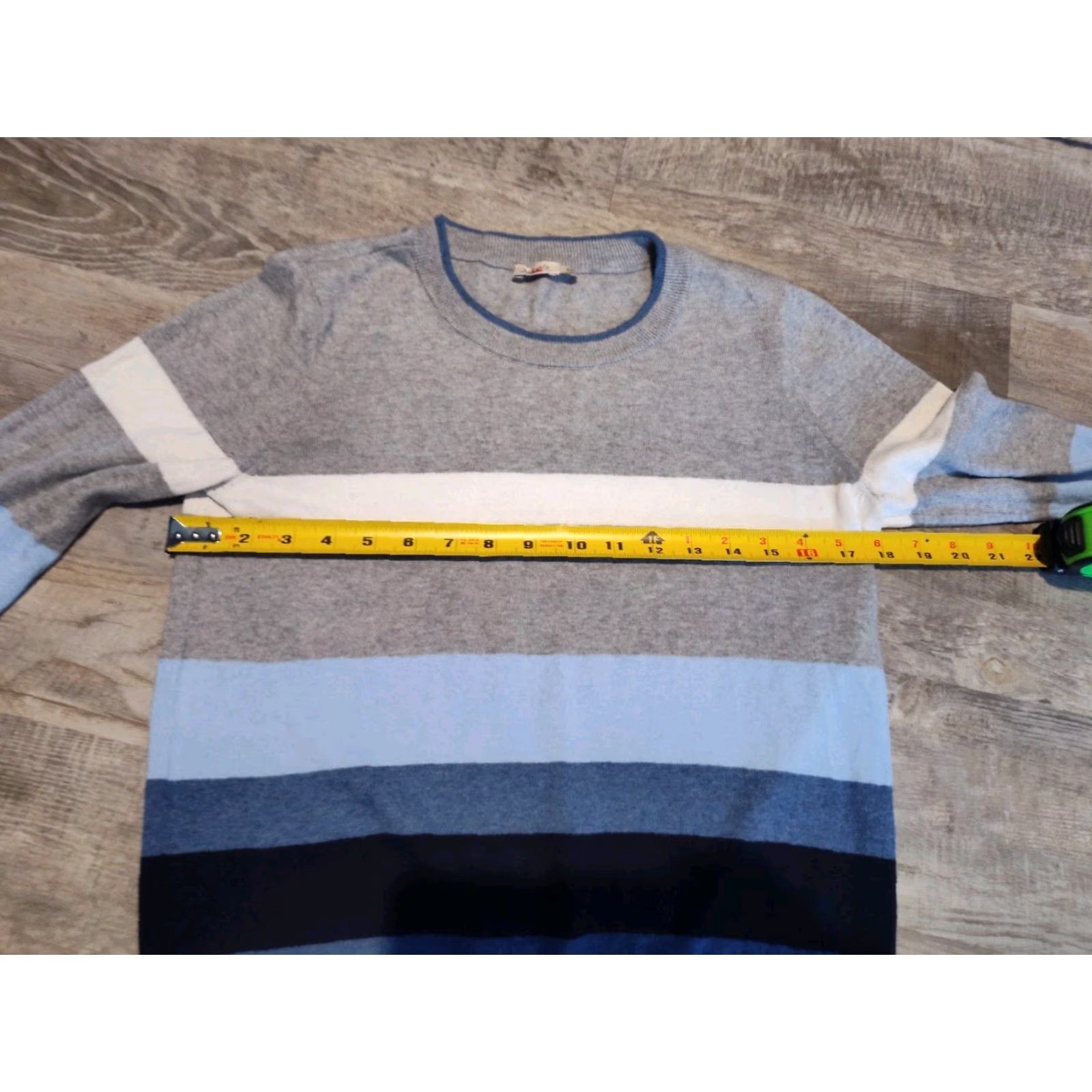Faherty Faherty Women's Ollie Crew Striped Sweater Size S Multicolor Cashmere Blend Casual Fall Winter Mens Size S / US 4 / IT 40 - 7 Thumbnail
