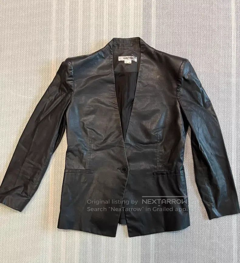 Helmut Lang Helmut Lang size 0 90s black pleated suit Size S / US 4 / IT 40 - 1 Thumbnail