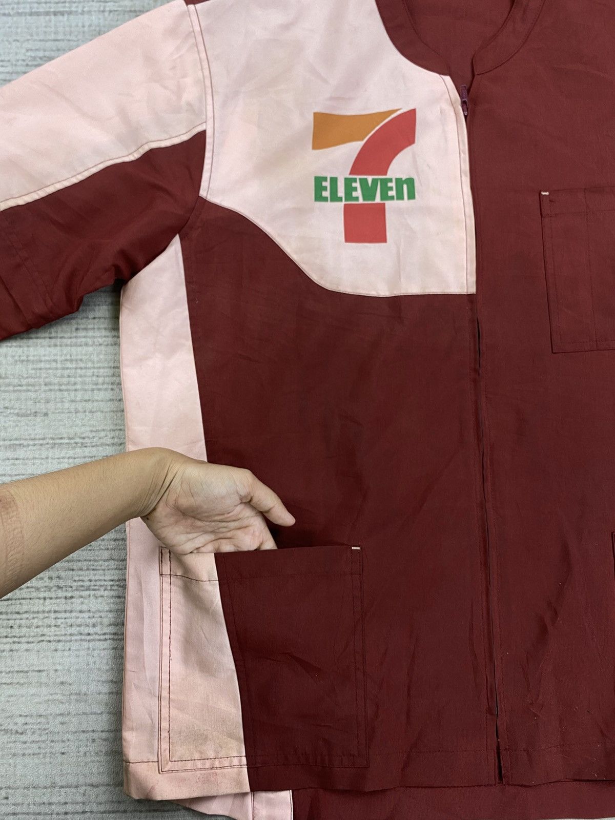 Japanese Brand × Vintage Vintage 7 Eleven Japan Uniform Jacket Size US M / EU 48-50 / 2 - 6 Thumbnail