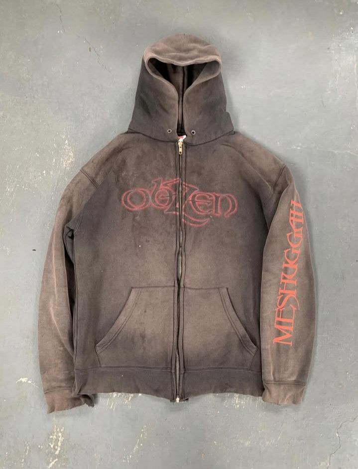 Band Tees 2008 Meshuggah Obzen Sun Faded Ziphoodie Size US M / EU 48-50 / 2 - 3 Thumbnail