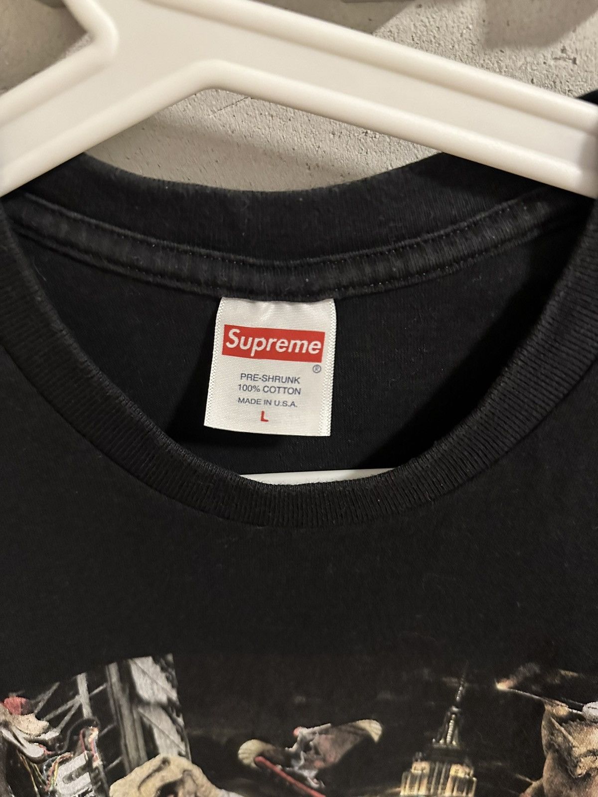 Supreme × Vintage Supreme black T-rex tee ⚫️⚫️ Size US L / EU 52-54 / 3 - 3 Thumbnail
