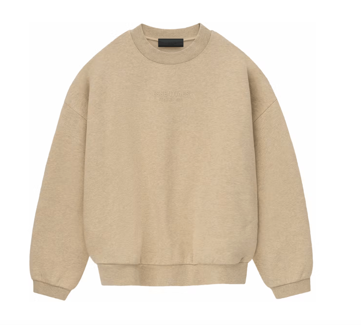 Essentials × Fear of God 🔥Fear of God Essentials Crewneck Gold HeatherSz (S) Size US S / EU 44-46 / 1 - 1 Thumbnail