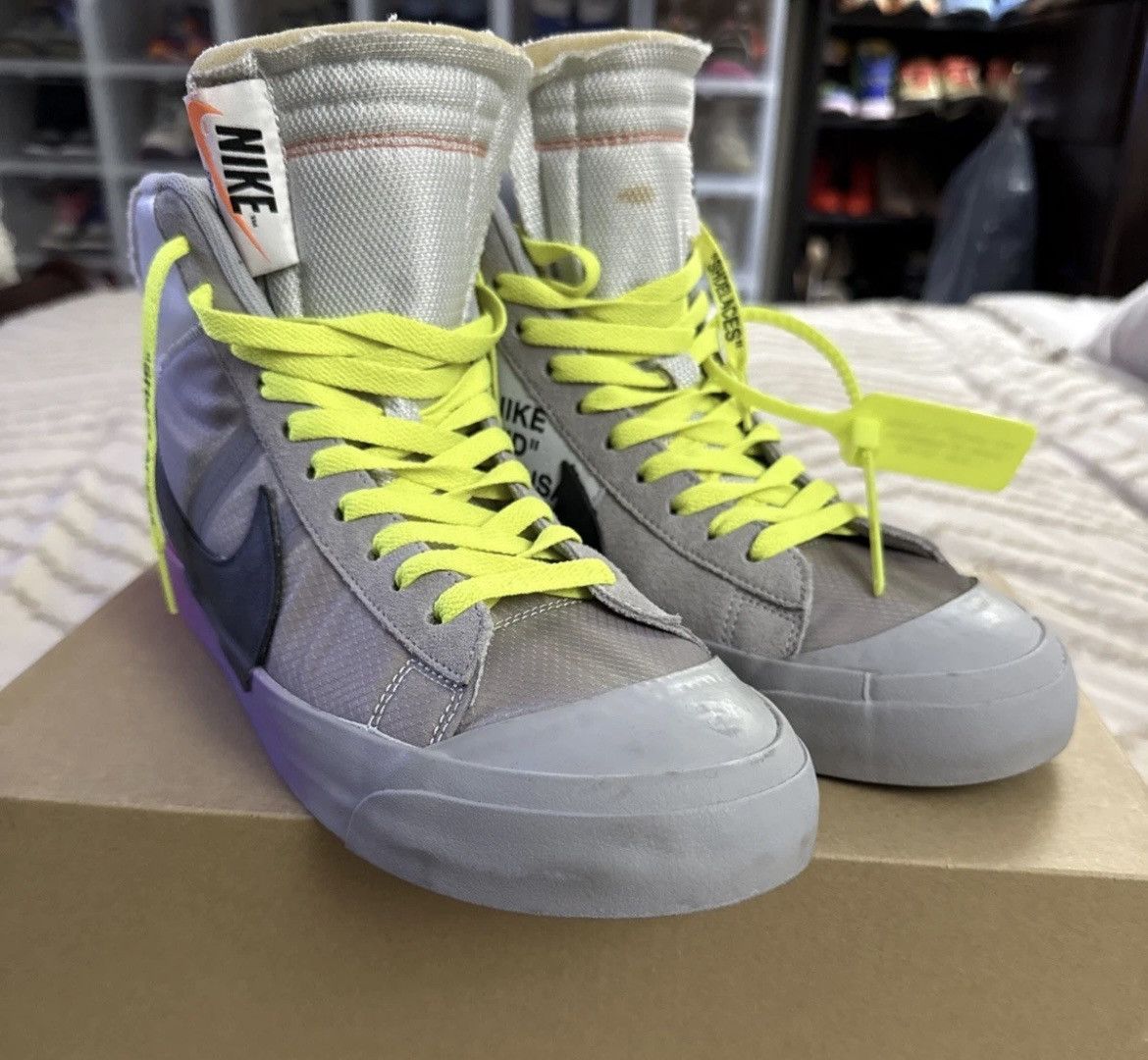 Nike × Off-White Serena Williams Off White White Blazer Size US 12 / EU 45 - 3 Thumbnail