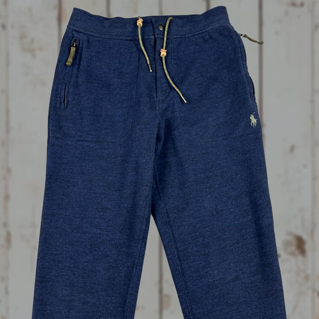 Polo Ralph Lauren Polo Ralph Lauren Pants Men Small Blue Logo Embroidered Pockets Drawstring Sweatpants Casual Front Flat Front Inseam 28 in Regular Size US S / EU 44-46 / 1 - 1 Thumbnail